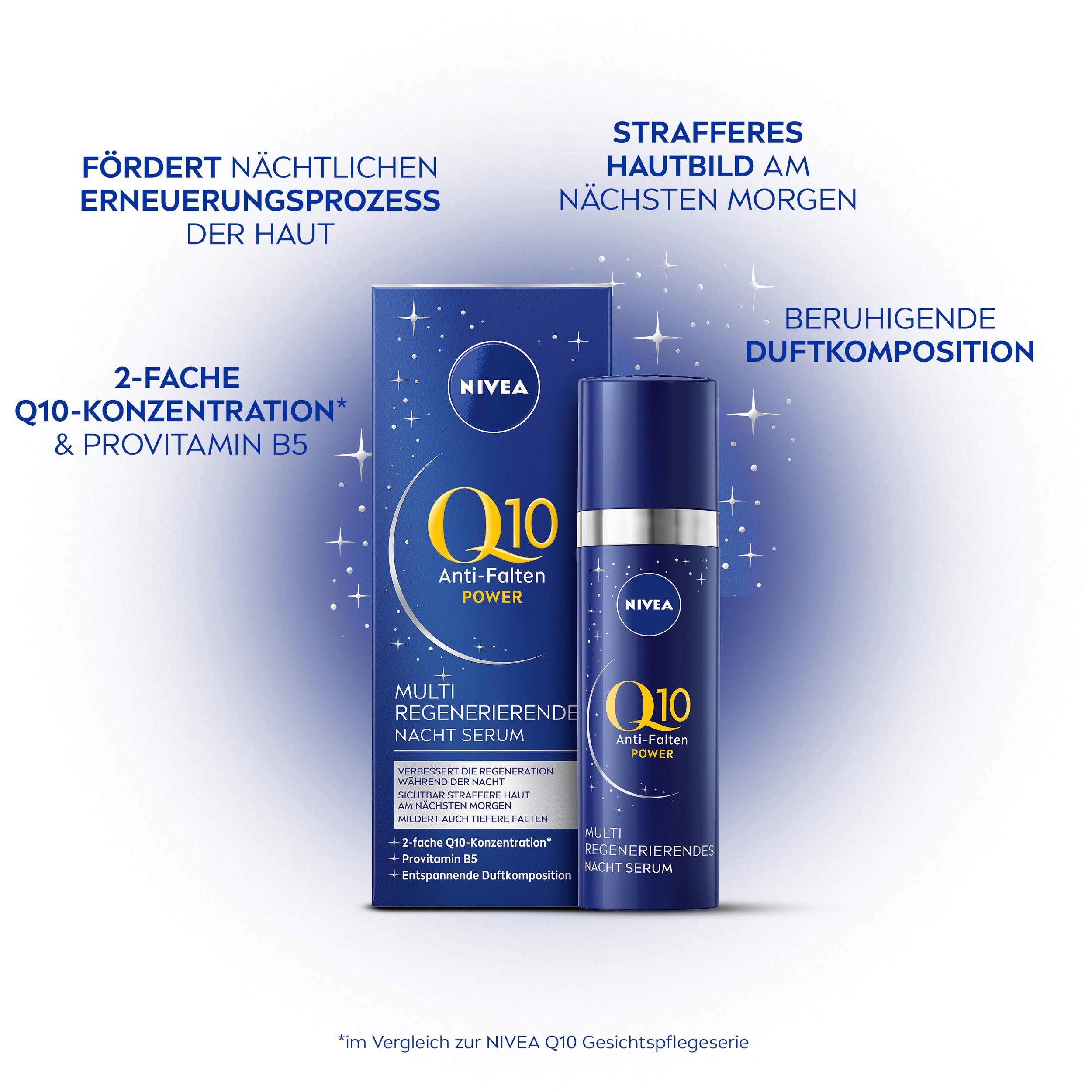 Produktbild NIVEA Q10 Anti Falten Power Multi regenerierendes Nacht Serum 7 von 7