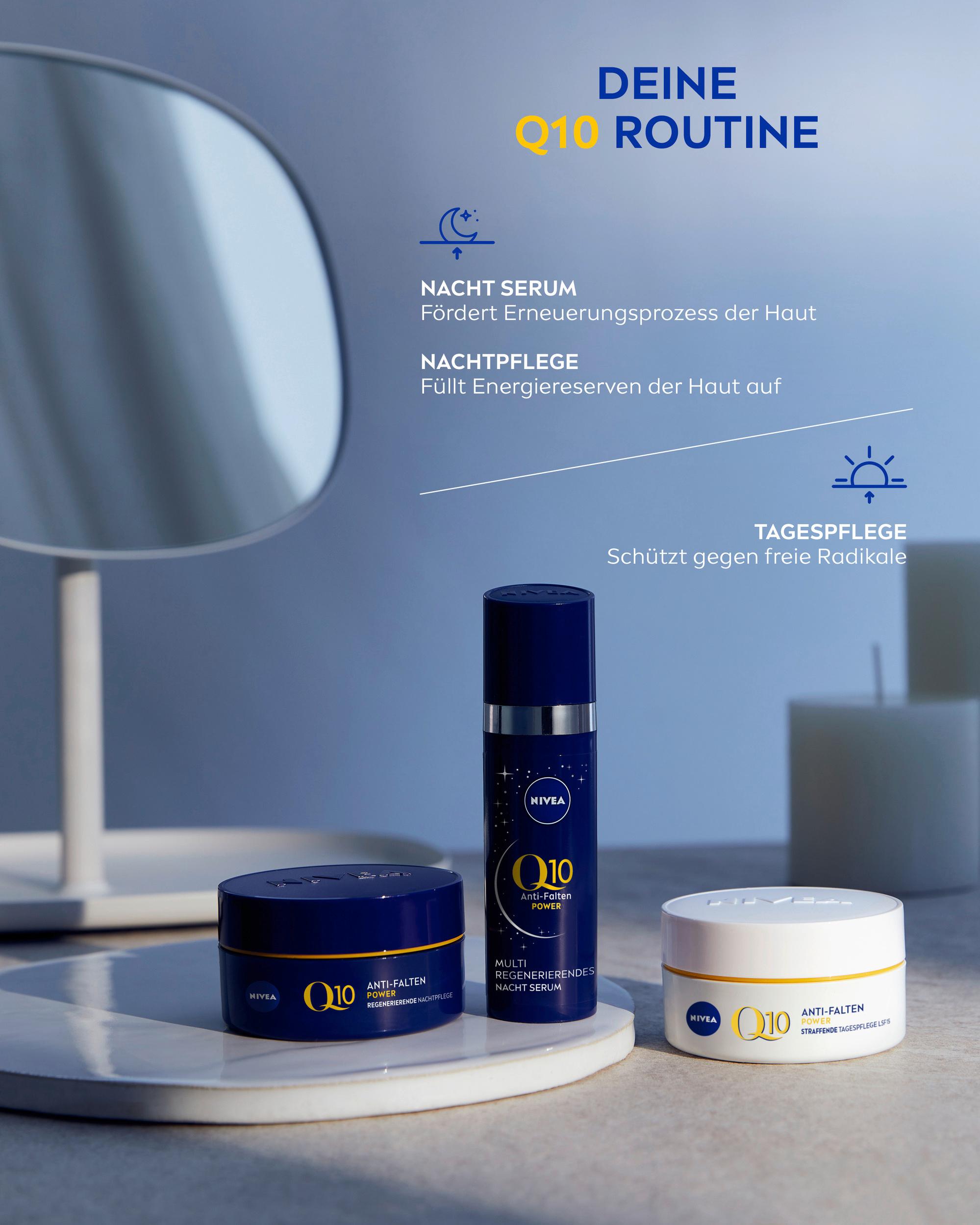 Produktbild NIVEA Q10 Anti Falten Power Multi regenerierendes Nacht Serum 6 von 7