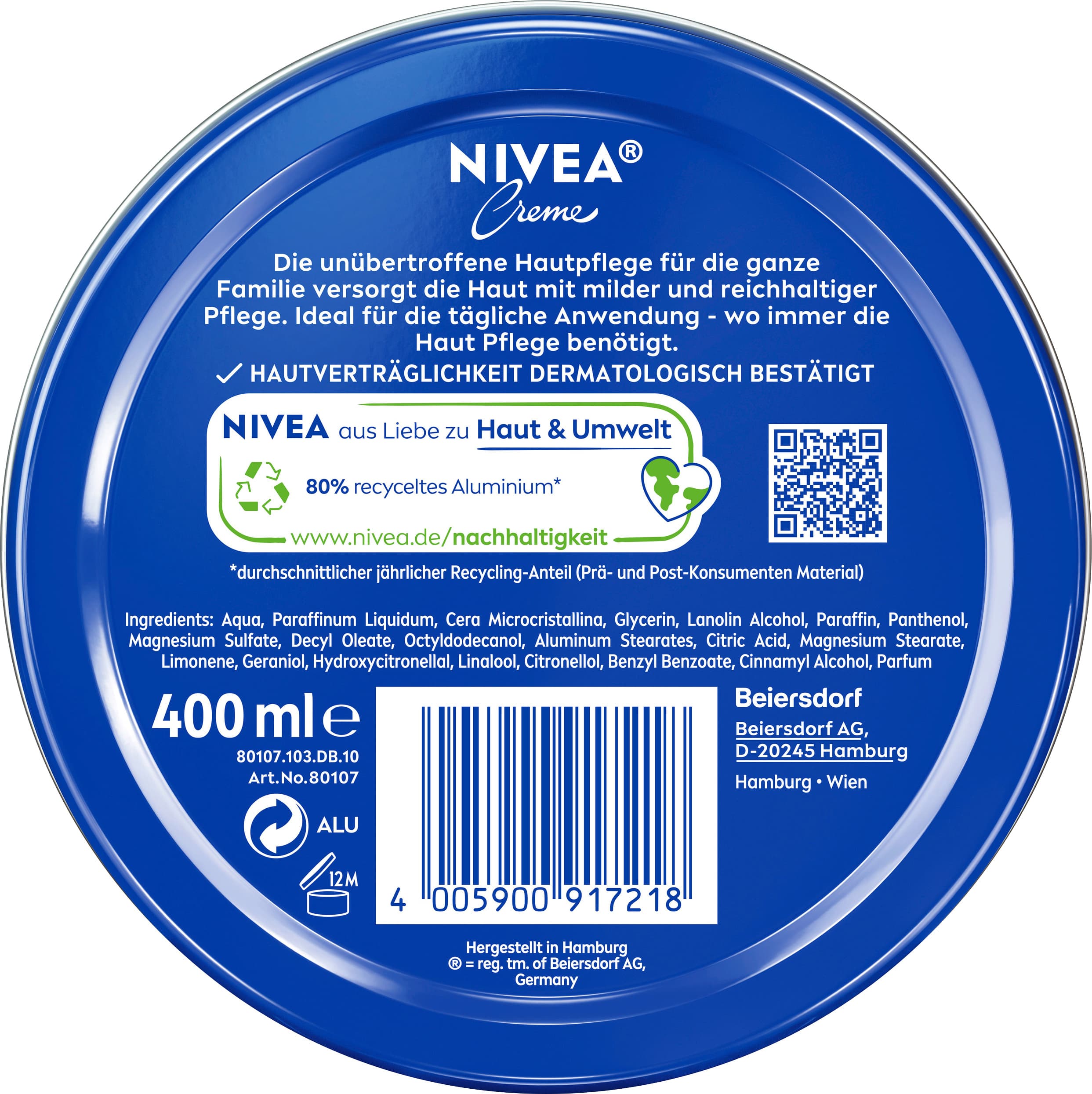 Produktbild NIVEA Creme Dose 2 von 7