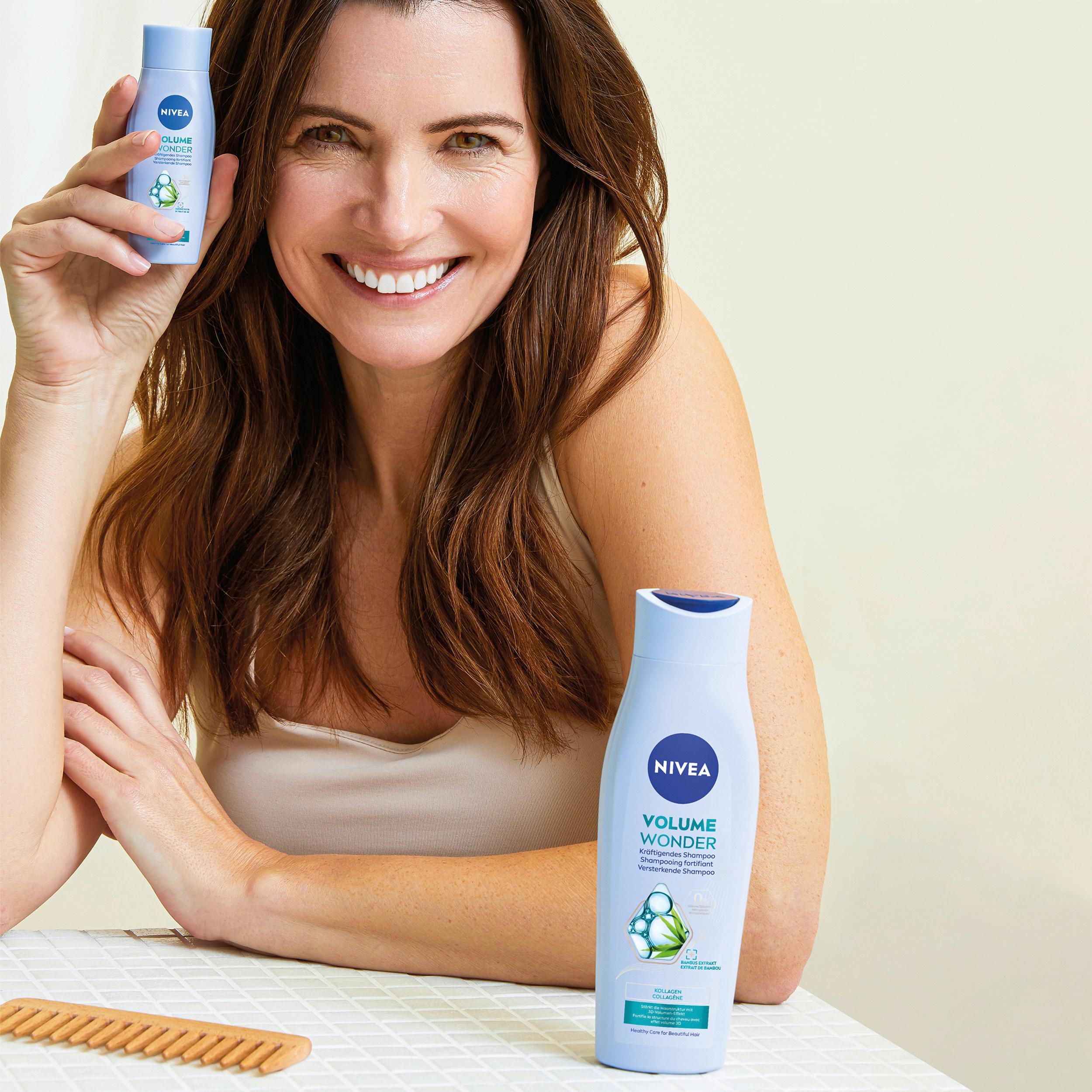 Produktbild NIVEA Volumen&Kraft Shampoo Glanz Serum feines plattes Haar 3 von 6