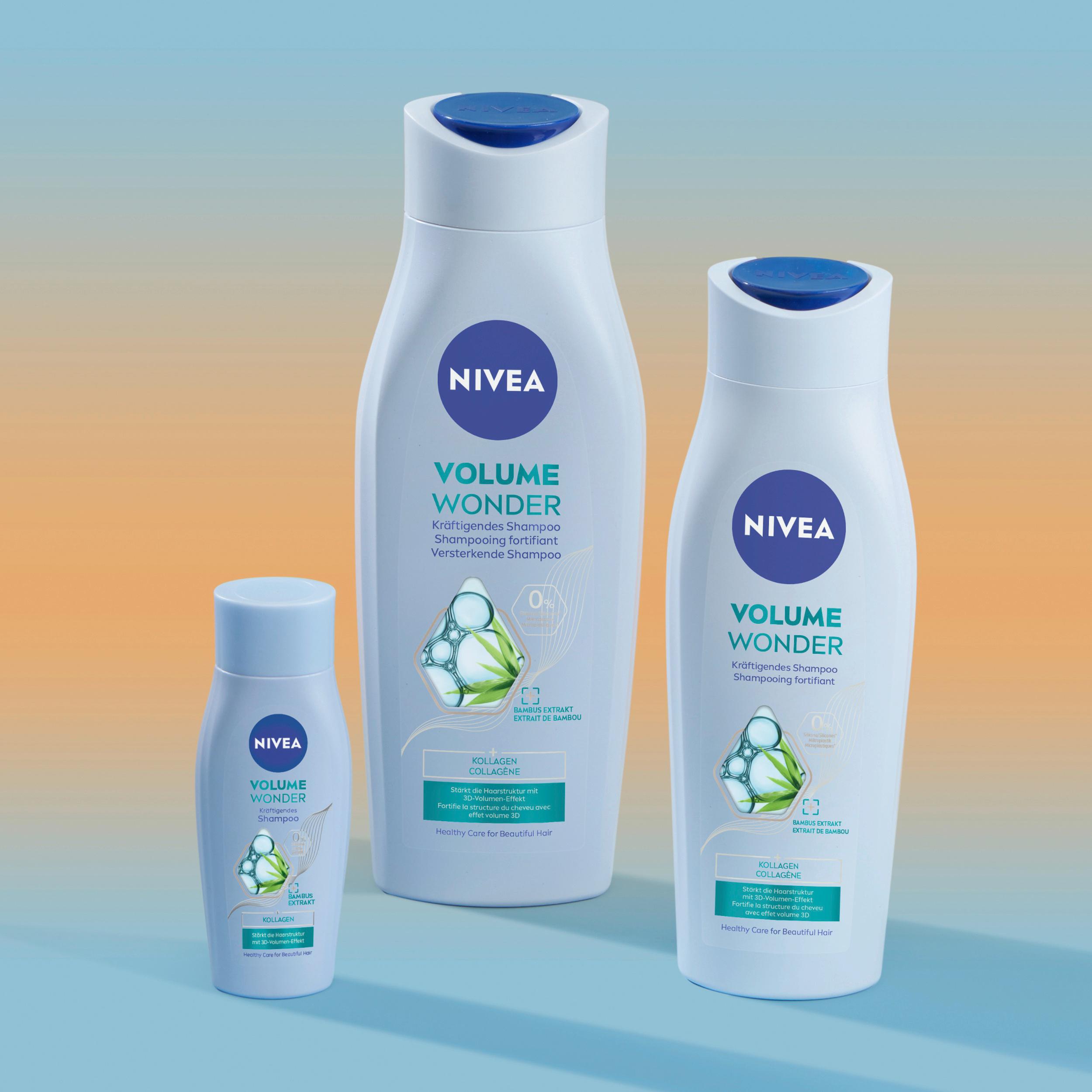 Produktbild NIVEA Volumen&Kraft Shampoo Glanz Serum feines plattes Haar 6 von 6
