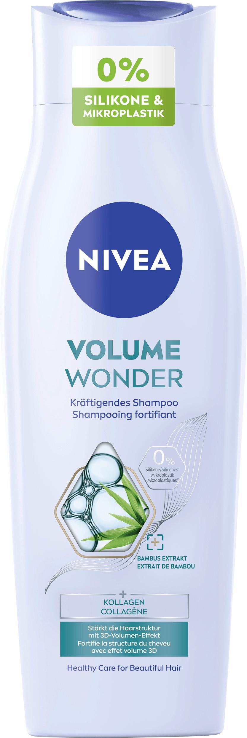 NIVEA Volumen&Kraft Shampoo Glanz Serum feines plattes Haar