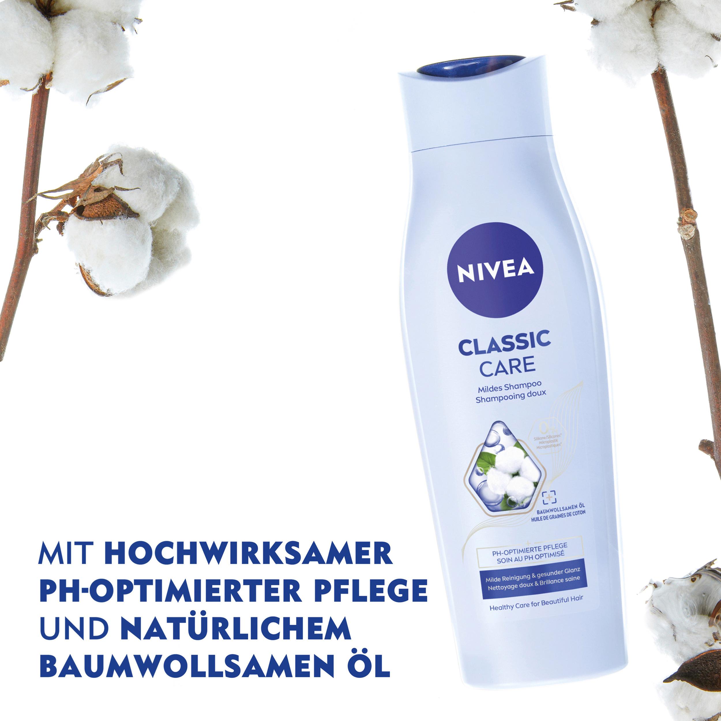 Produktbild NIVEA Classic Mild Shampoo Glanz Serum normales Haar 3 von 4