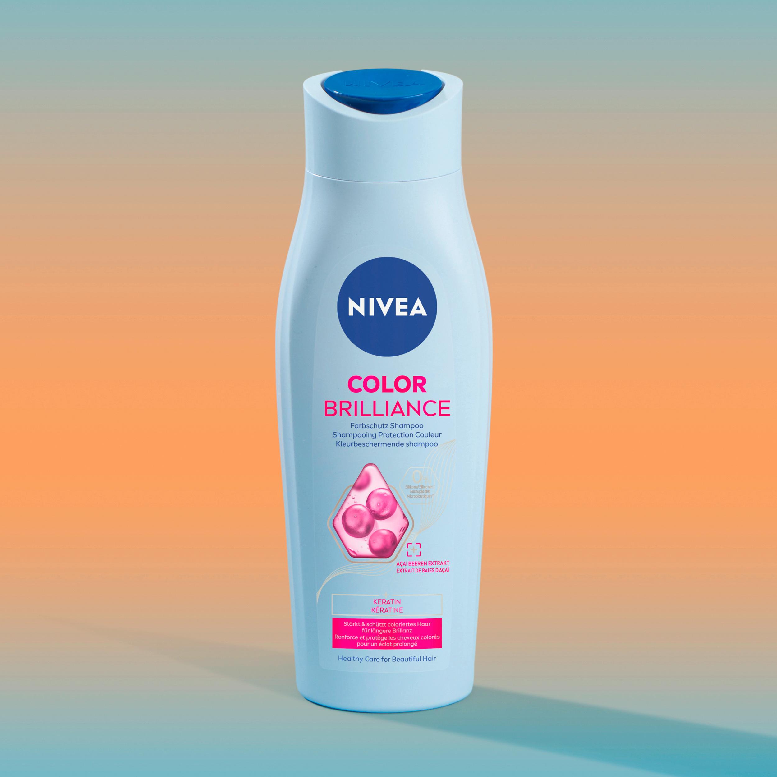 Produktbild NIVEA Color Schutz Shampoo Glanz Serum&Farb-Pflege Komplex 7 von 9
