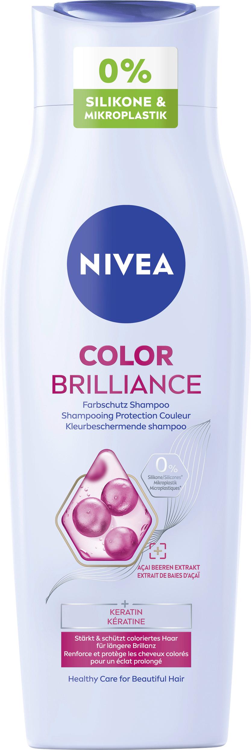 NIVEA Color Schutz Shampoo Glanz Serum&Farb-Pflege Komplex