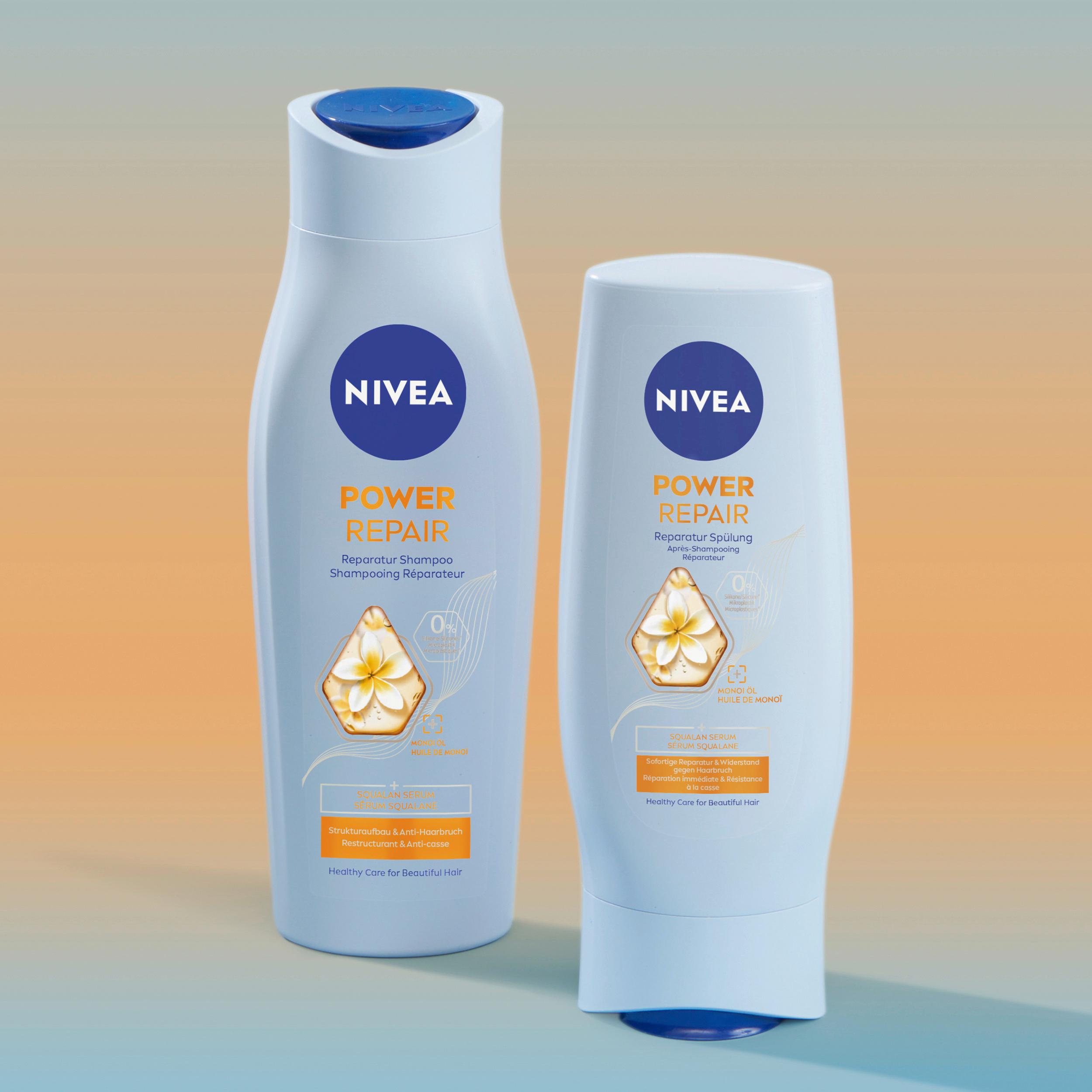 Produktbild NIVEA Reparatur&Gezielte Pflege Shampoo mit Glanz Serum 5 von 6