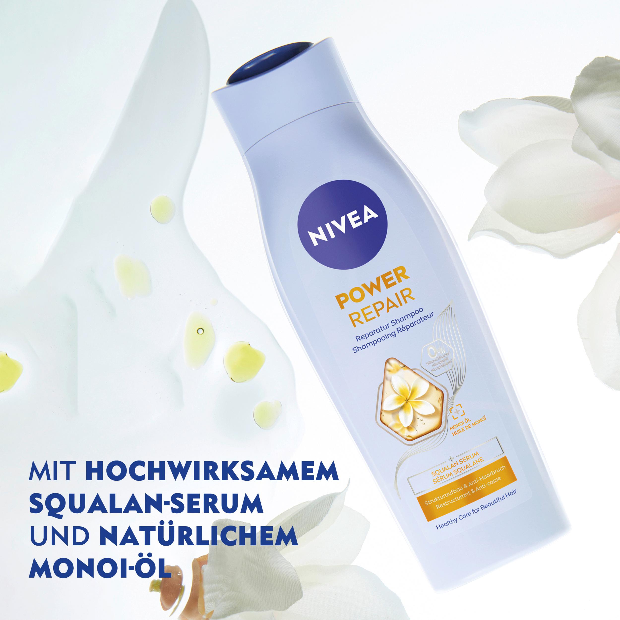 Produktbild NIVEA Reparatur&Gezielte Pflege Shampoo mit Glanz Serum 4 von 6