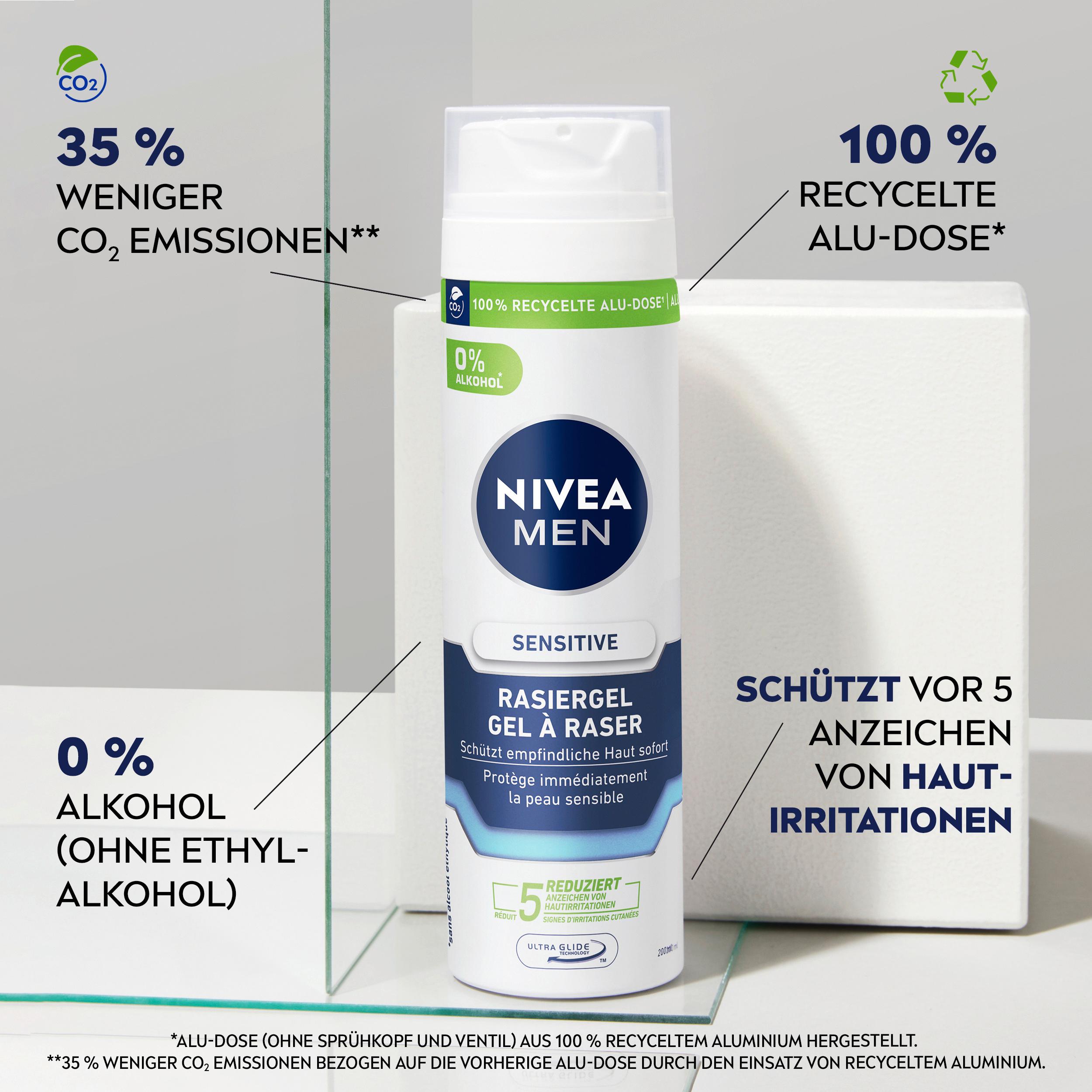 Produktbild NIVEA MEN Sensitive Rasiergel 4 von 7