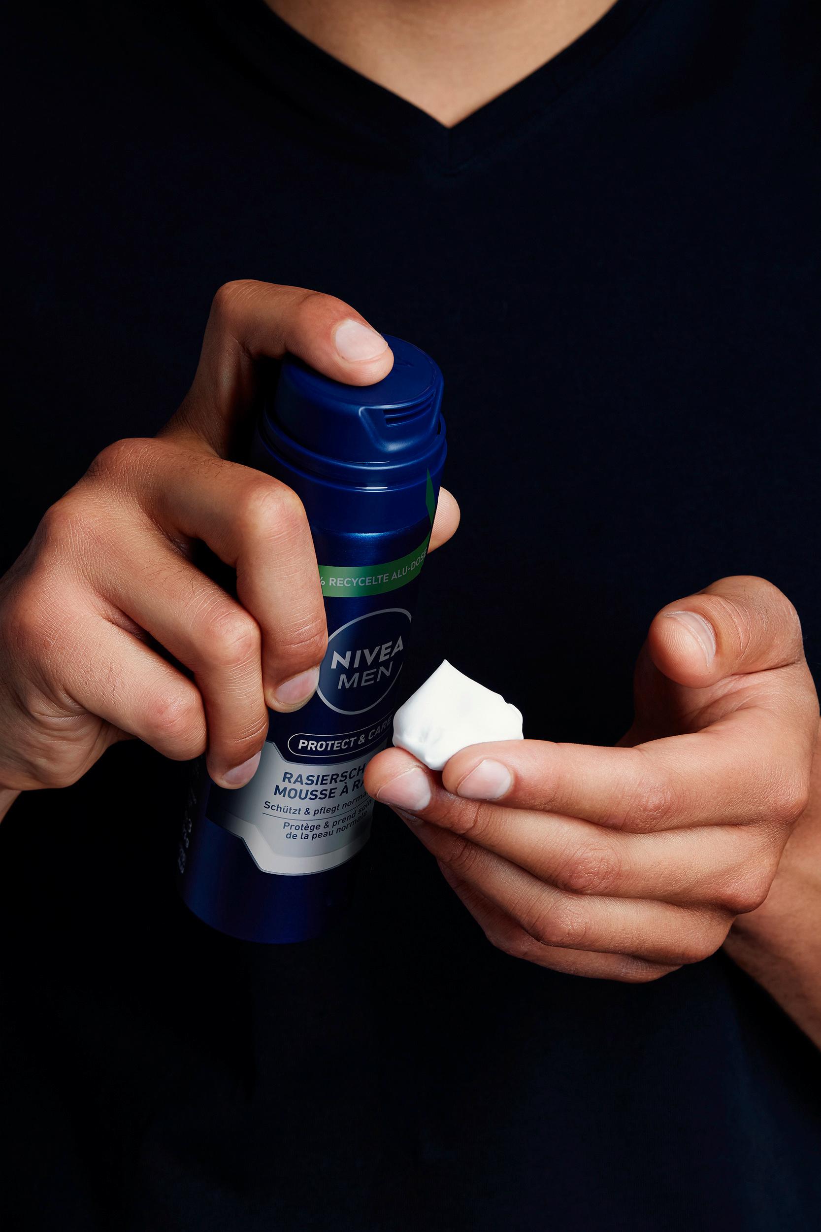 Produktbild NIVEA MEN Protect&Care Rasierschaum 5 von 7