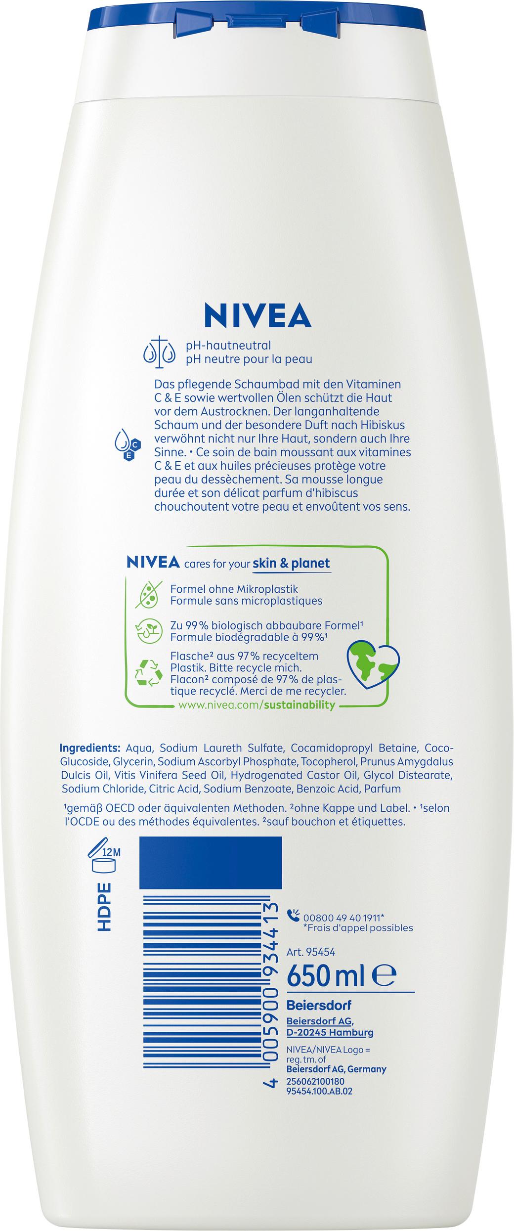 Produktbild NIVEA Pflegendes Schaumbad Care&Relax 2 von 6