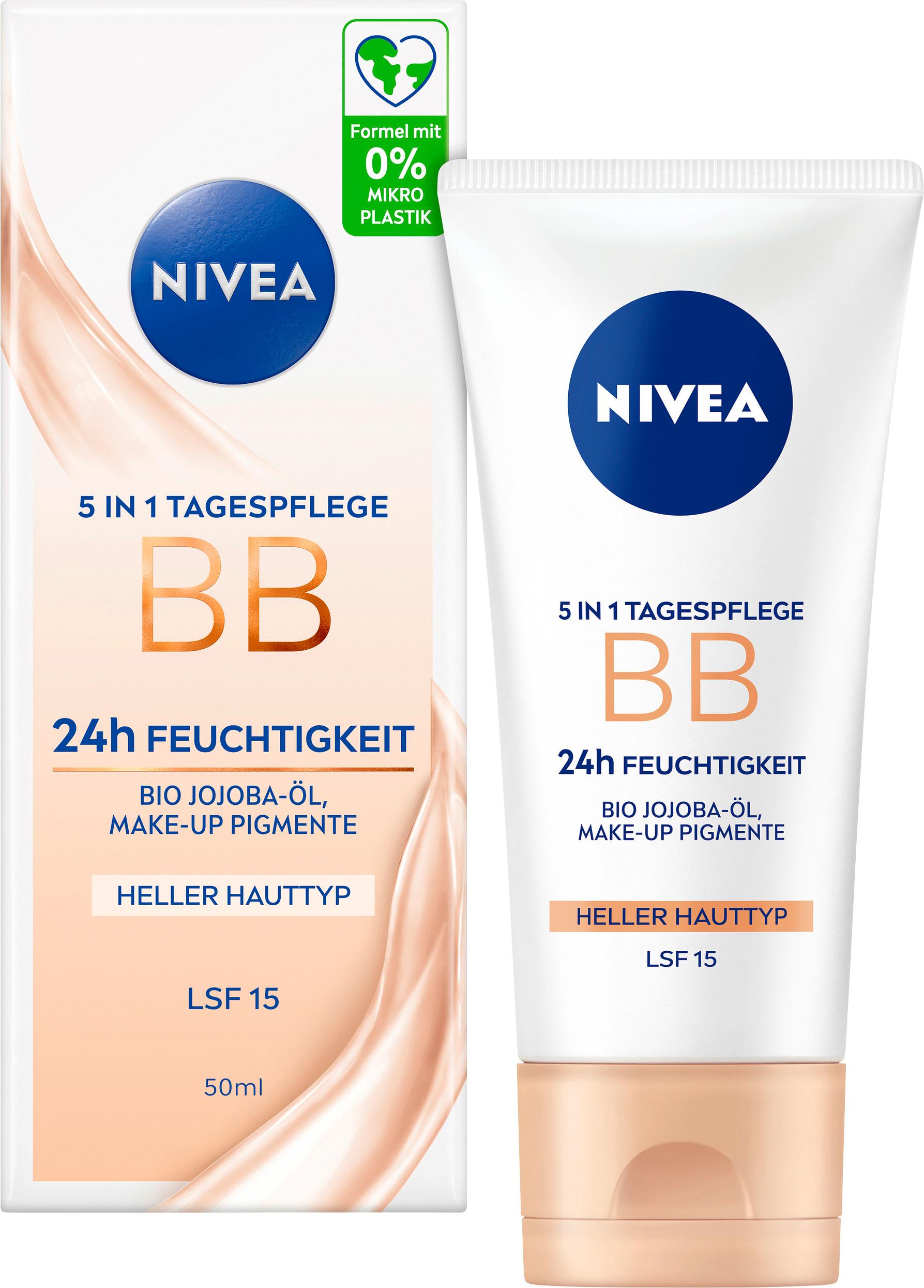 Produktbild NIVEA 5in1 BB Tagespflege 24h Feuchtigkeit Heller Hauttyp LSF15 3 von 3