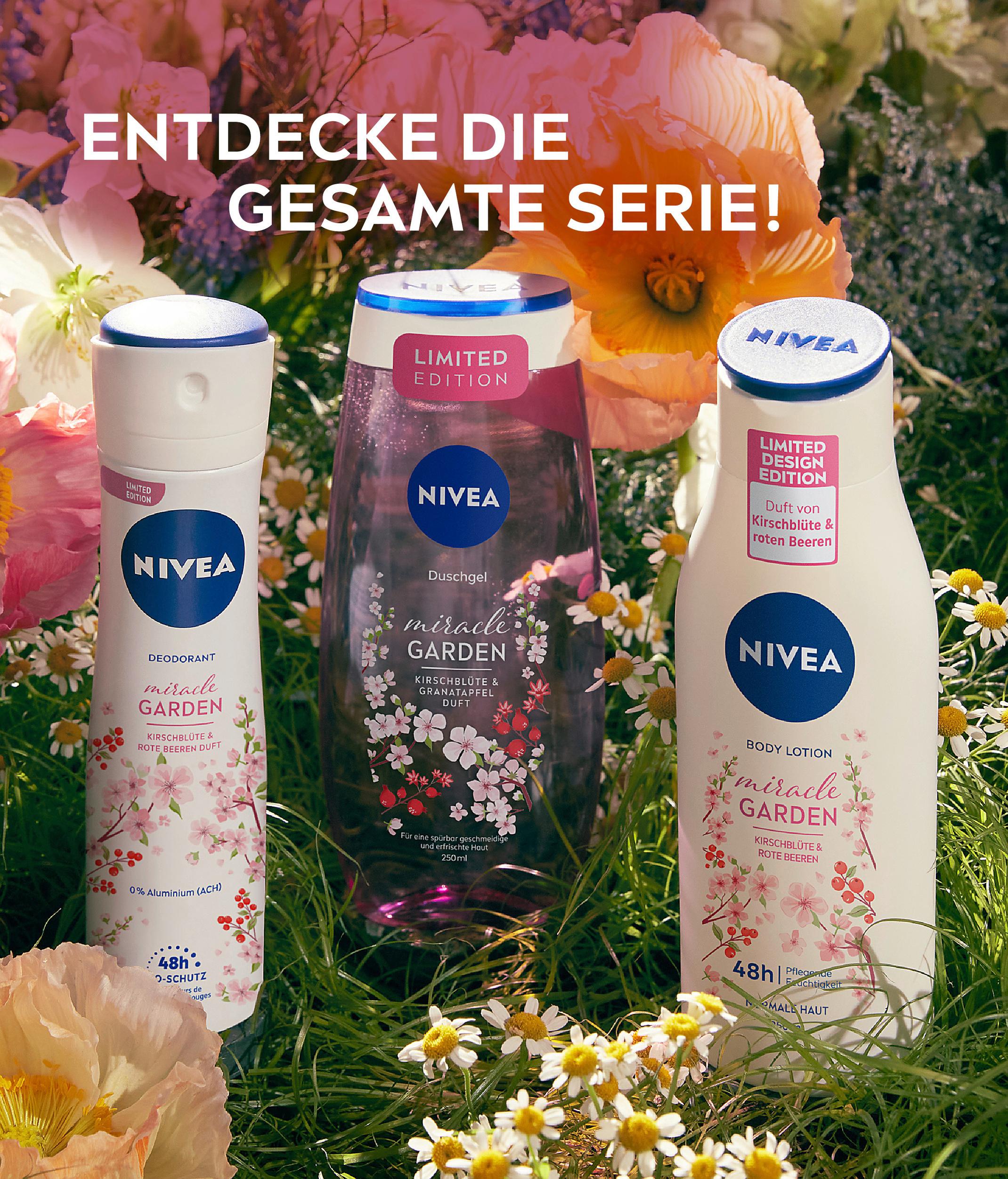 Produktbild NIVEA Deo Spray miracle Garden Kirschblüte 5 von 6