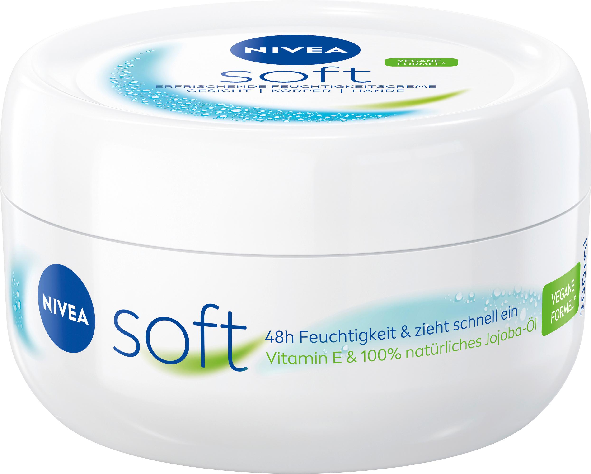 NIVEA soft Creme Erfrischende Feuchtigkeitscreme