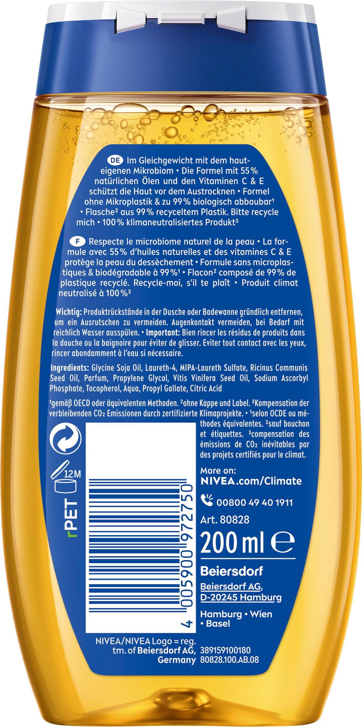 Produktbild NIVEA Reichhaltiges Pflegendes Duschöl 2 von 8