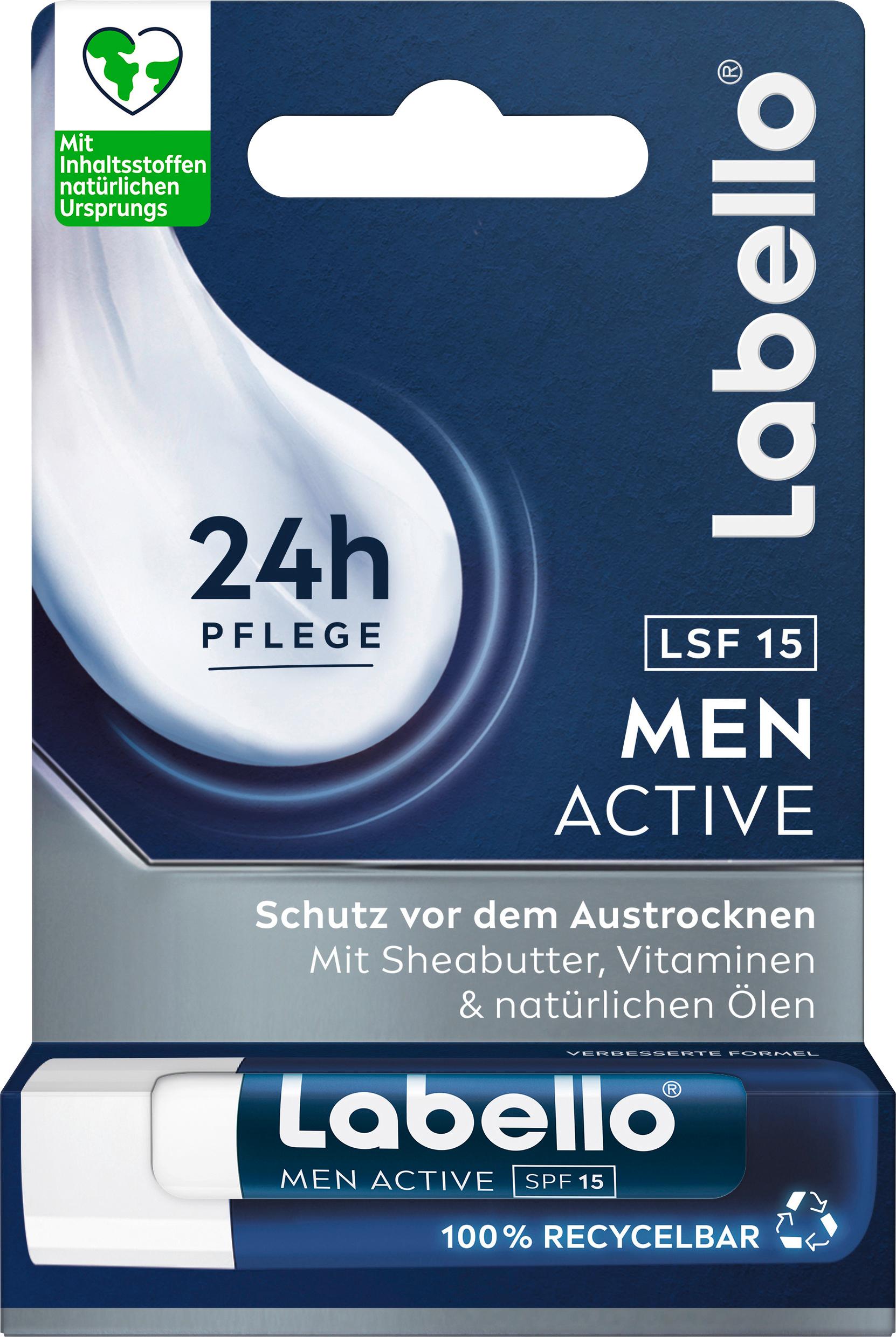Labello Lippenpflege Men Active