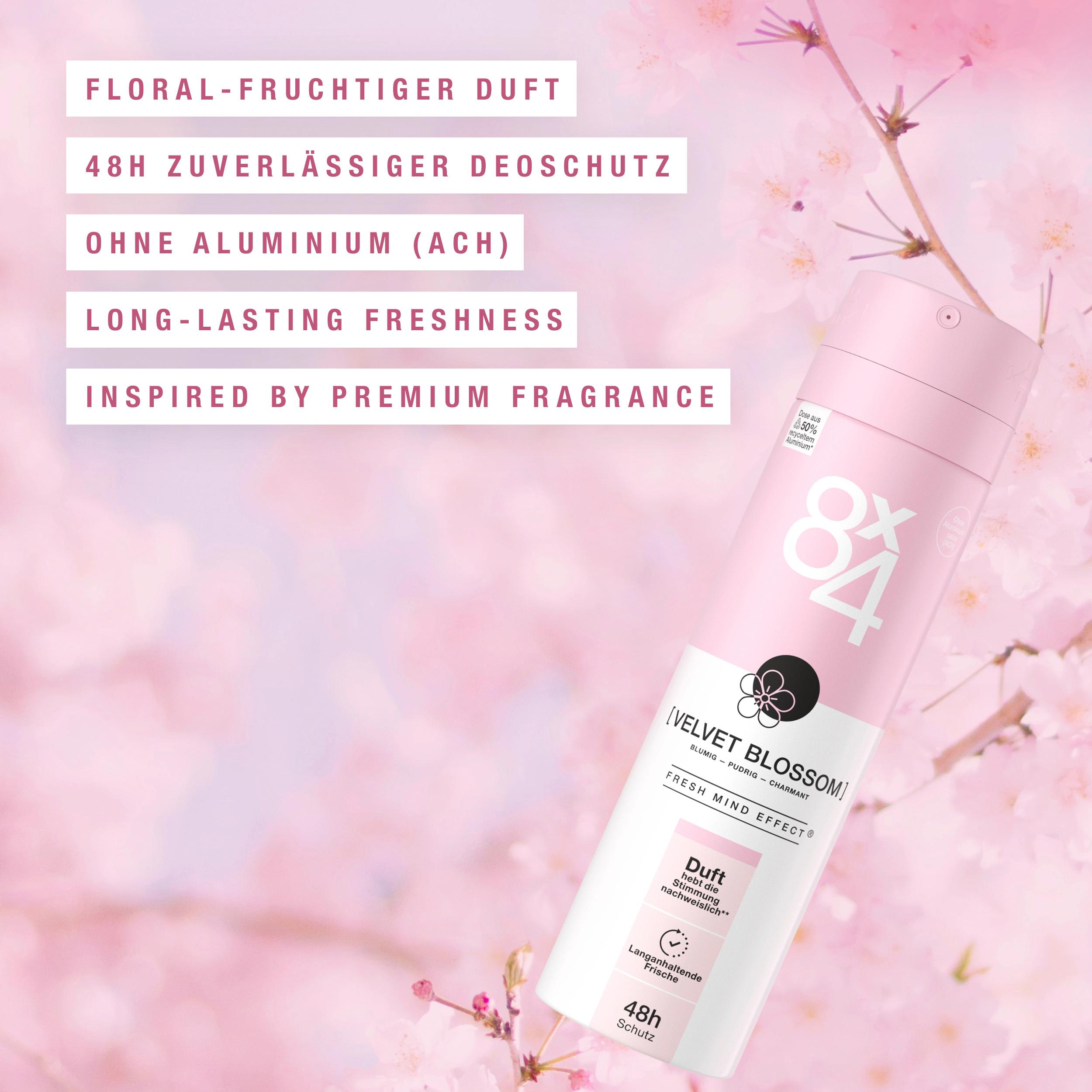 Produktbild 8X4 Deospray No.3 Velvet Blossom 3 von 5
