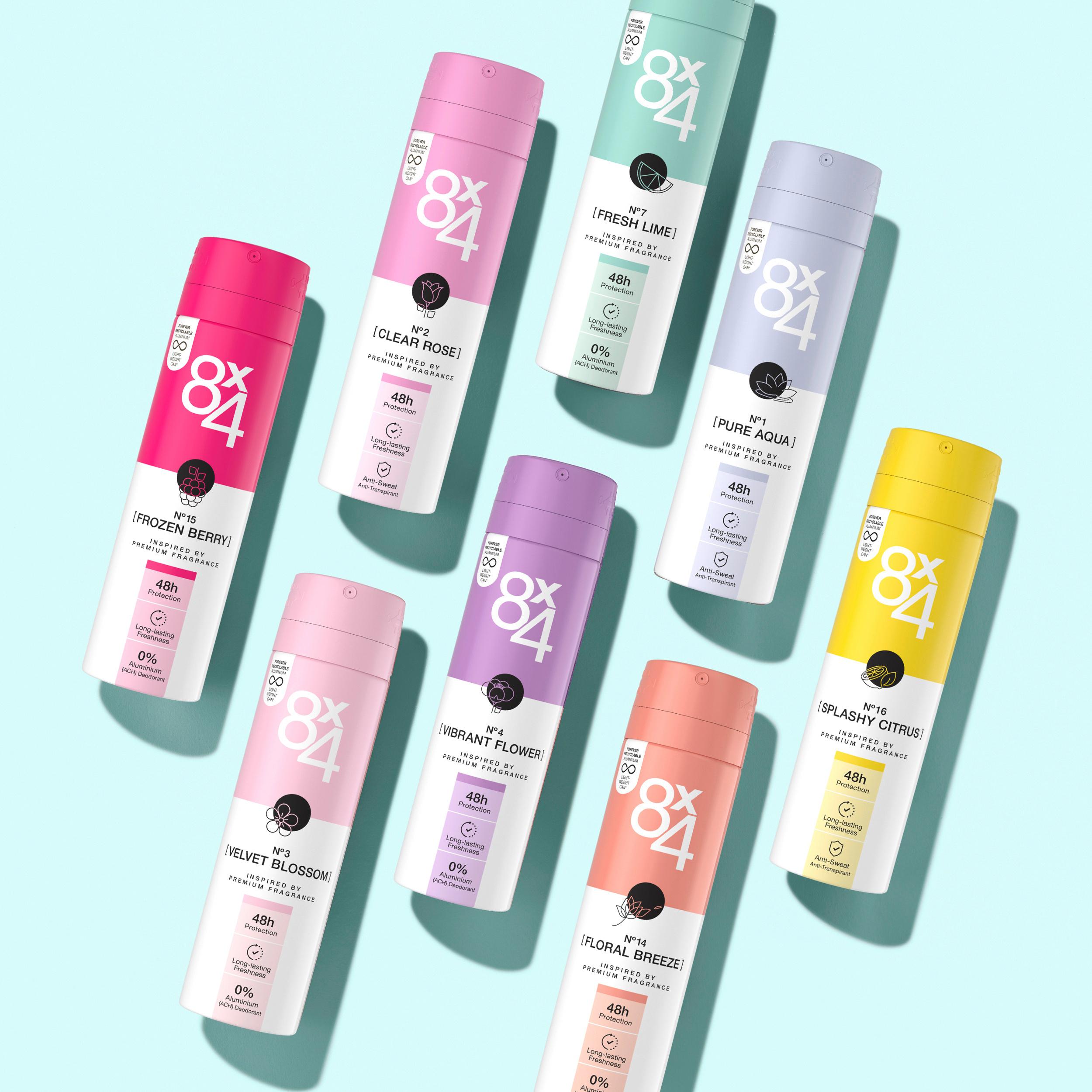 Produktbild 8X4 Deospray No.4 Vibrant Flower 2 von 3