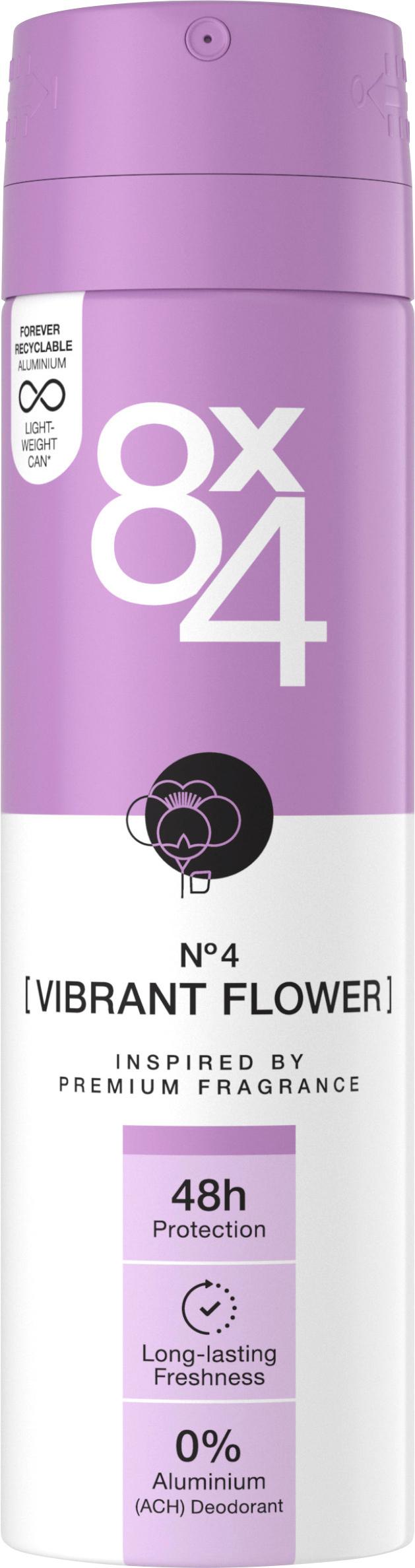 8X4 Deospray No.4 Vibrant Flower