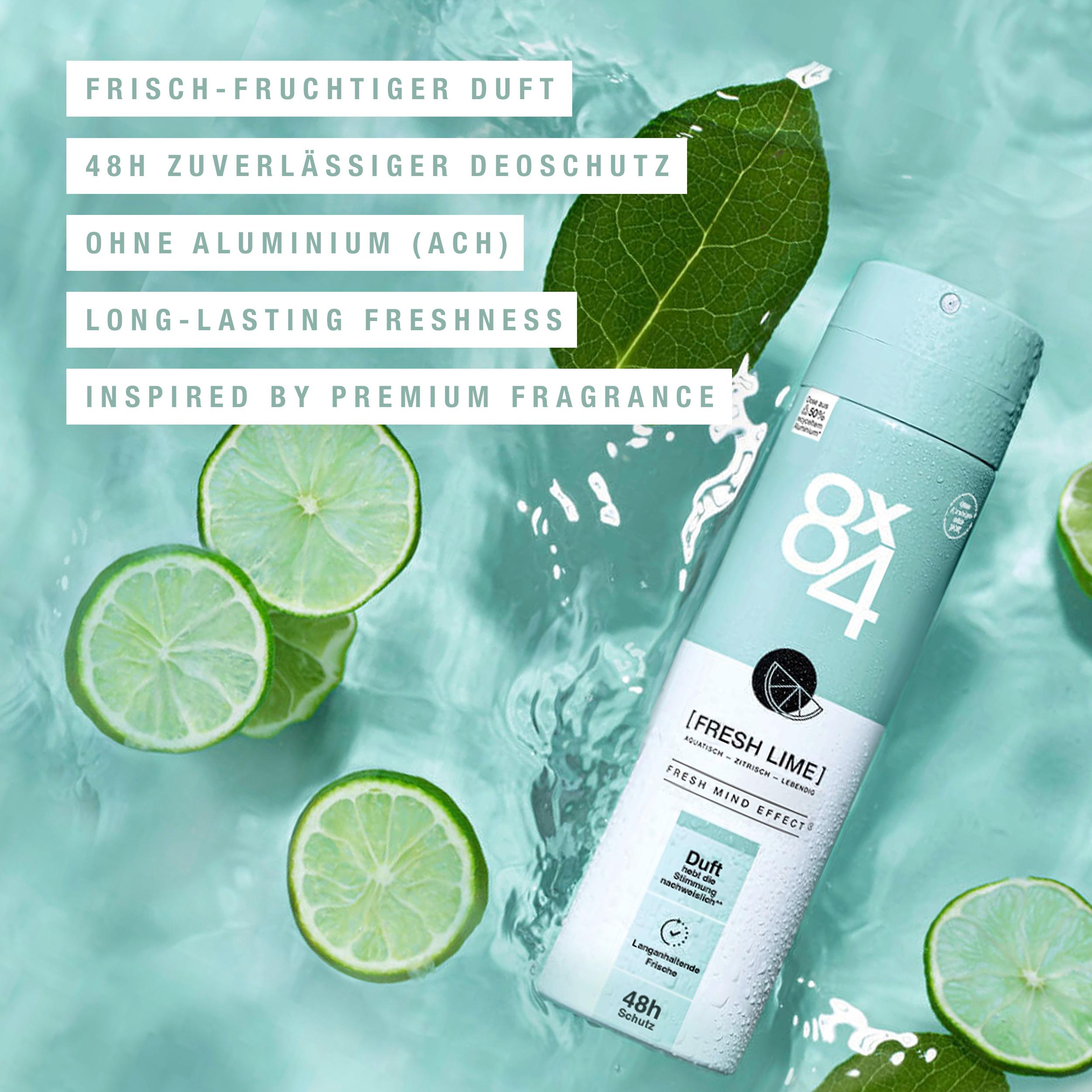 Produktbild 8X4 Deospray No.7 Fresh Lime 3 von 3