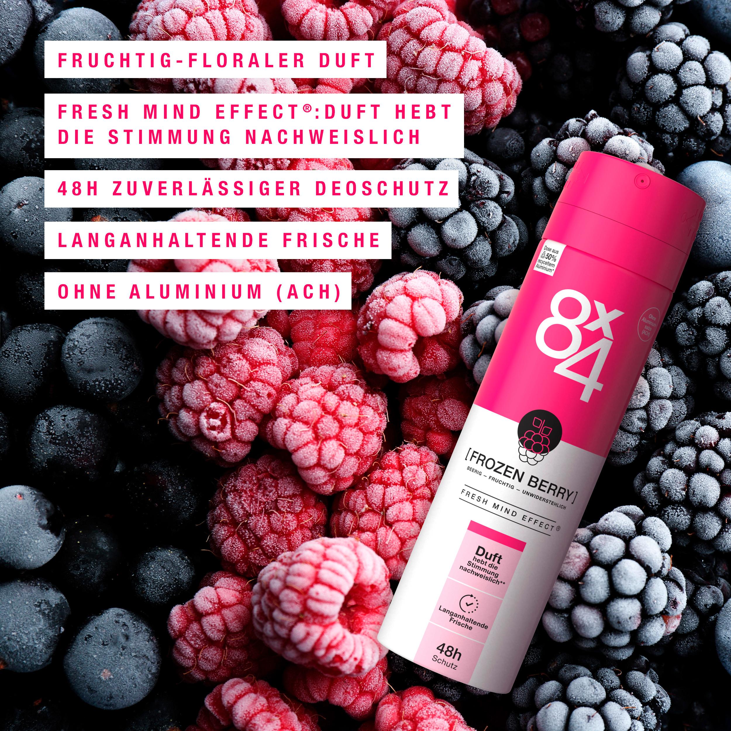 Produktbild 8X4 Deospray No.15 Frozen Berry 3 von 3