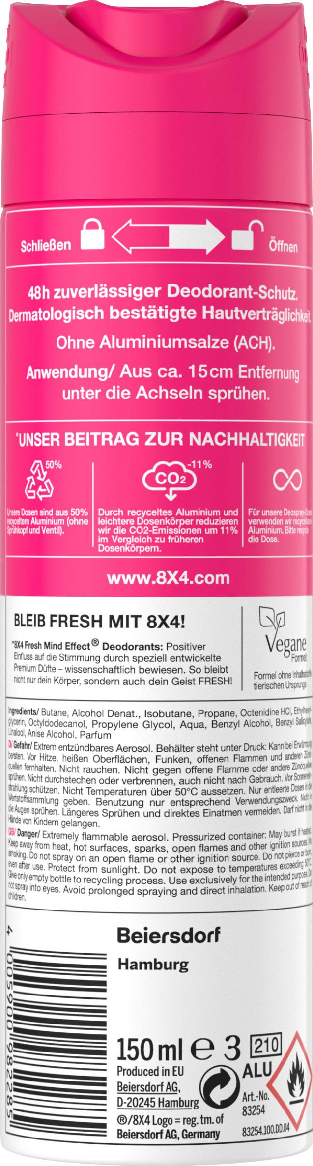 Produktbild 8X4 Deospray No.15 Frozen Berry 2 von 3