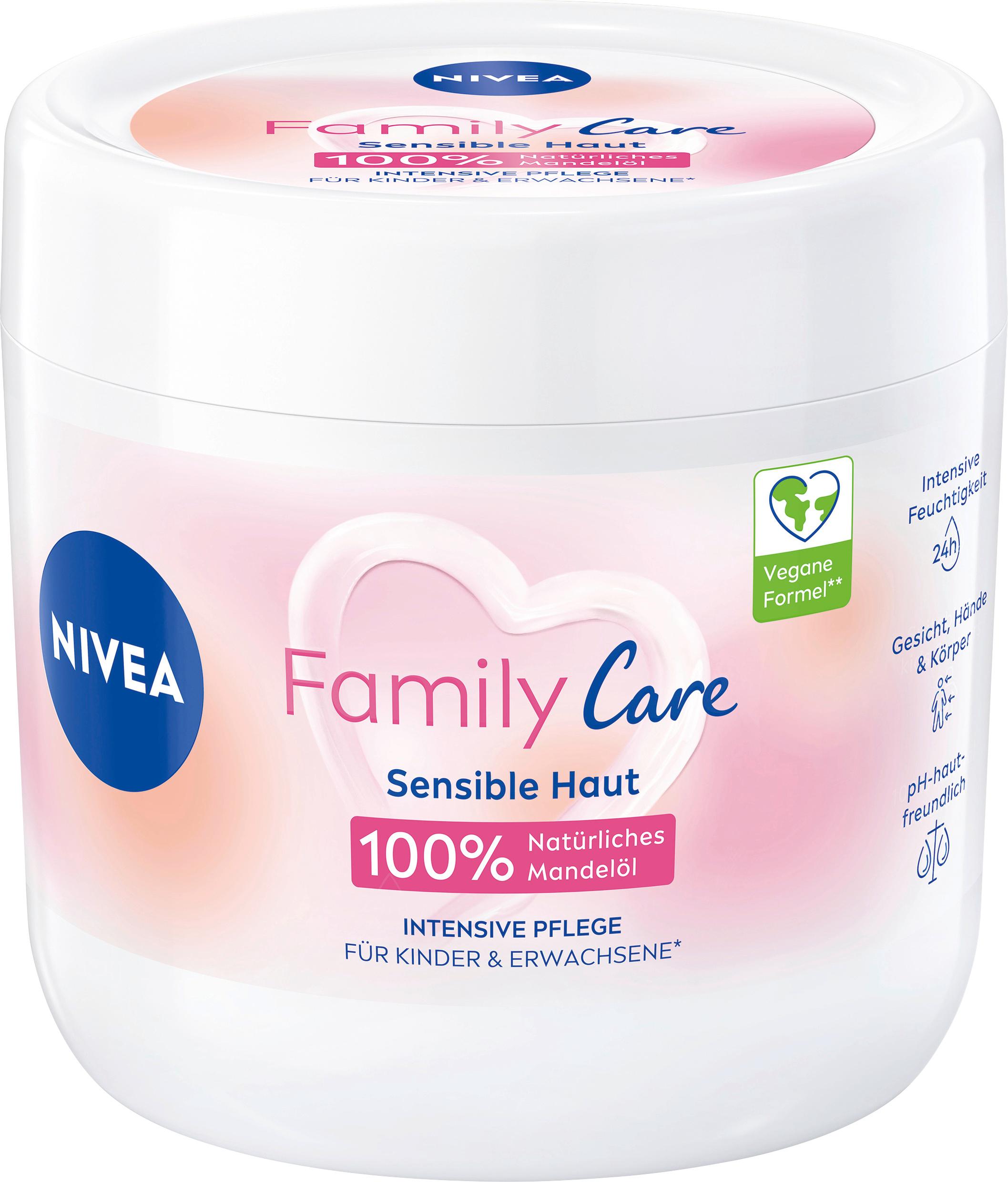 NIVEA Creme Family Care sensible Haut intensive Pflege