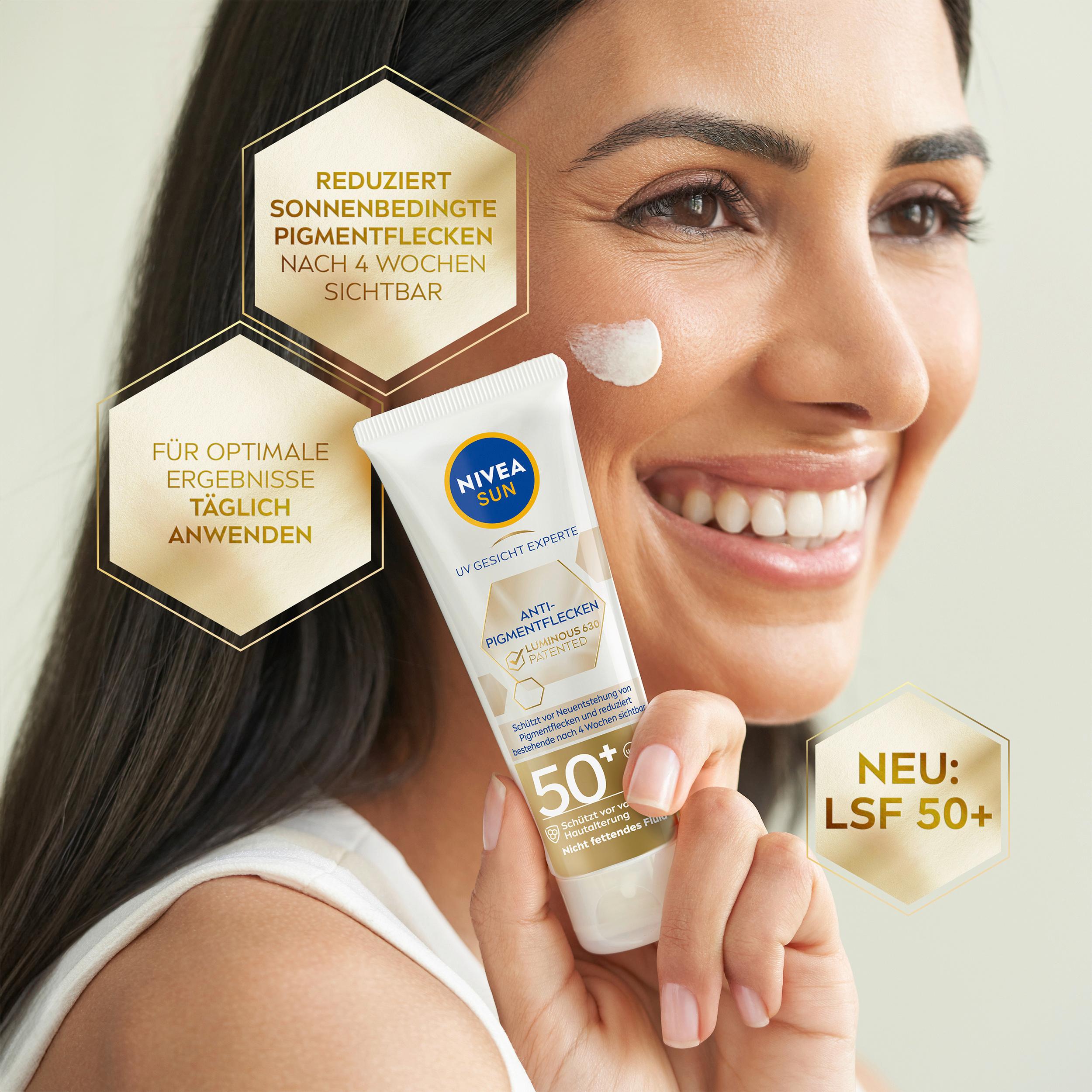 Produktbild NIVEA SUN UV Gesicht Experte Anti-Pigmentflecken Sonnenschutz LF50+ 8 von 10