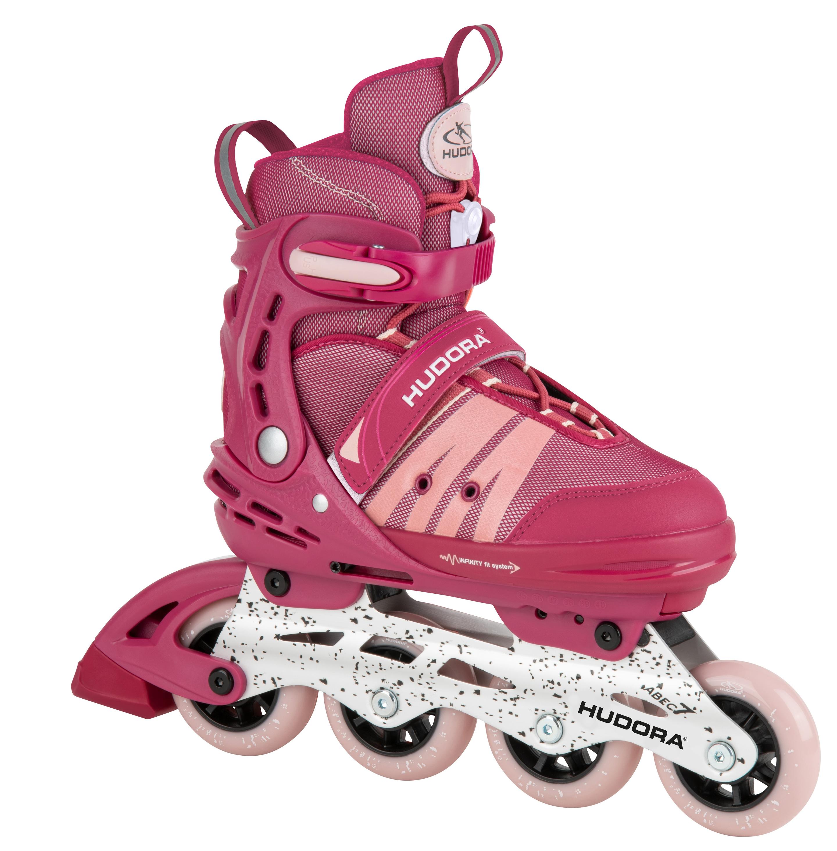 HUDORA Inline Skates Comfort, strong berry, Gr. 35-40 28453