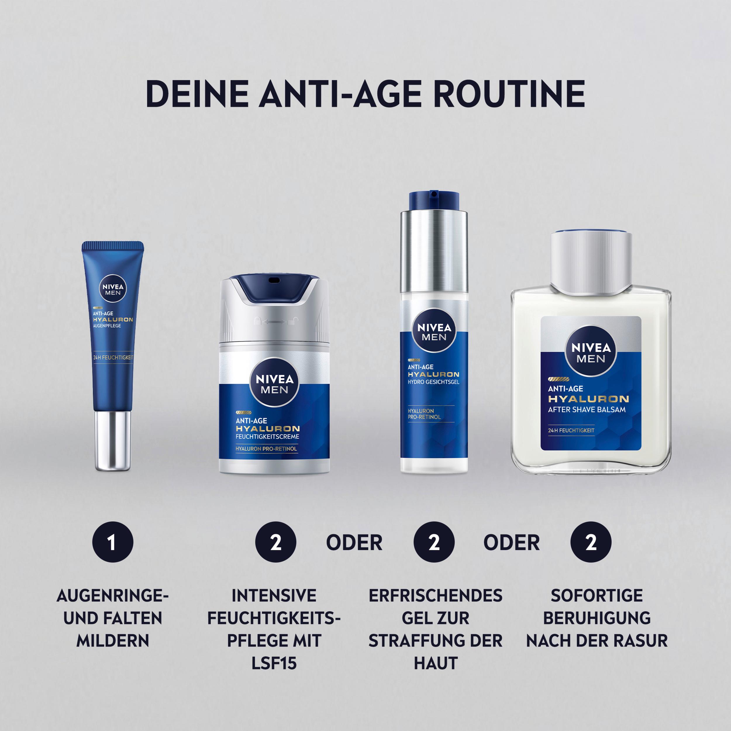 Produktbild NIVEA MEN Anti Age Hyaluron Hydro Gesichtsgel 5 von 8