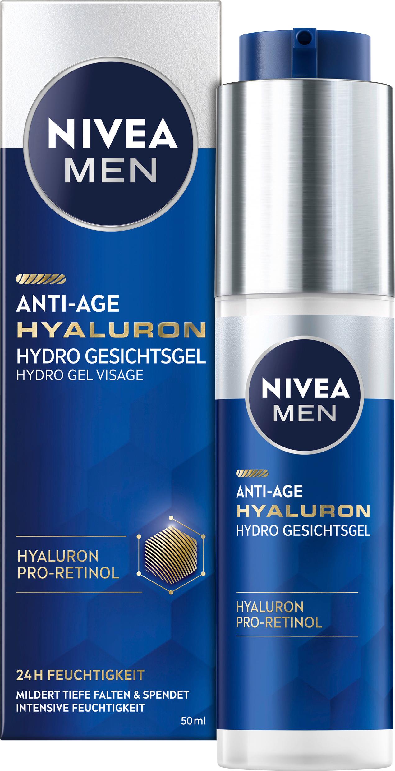 Produktbild NIVEA MEN Anti Age Hyaluron Hydro Gesichtsgel 6 von 8
