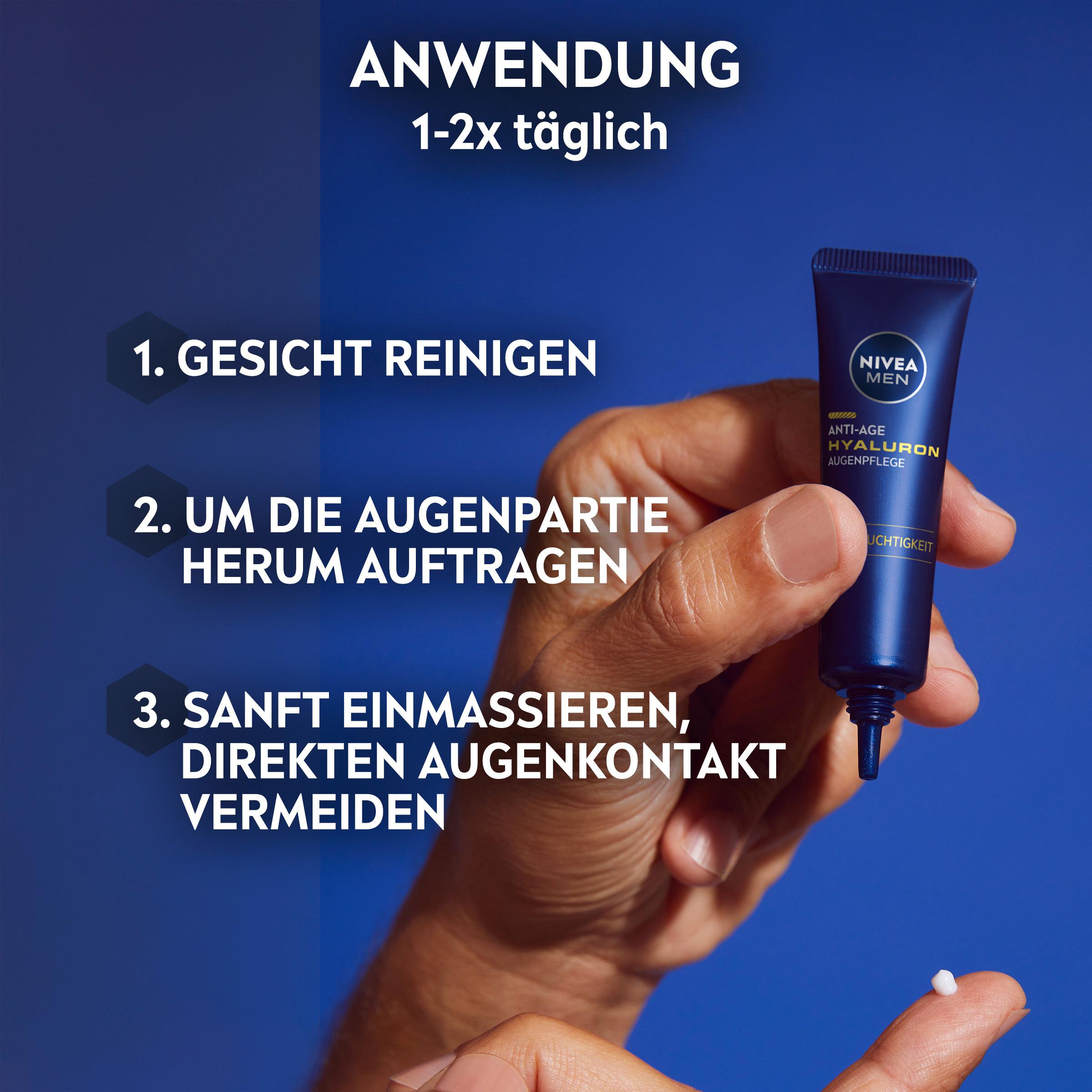 Produktbild NIVEA MEN Anti Age Hyaluron Augencreme 3 von 8