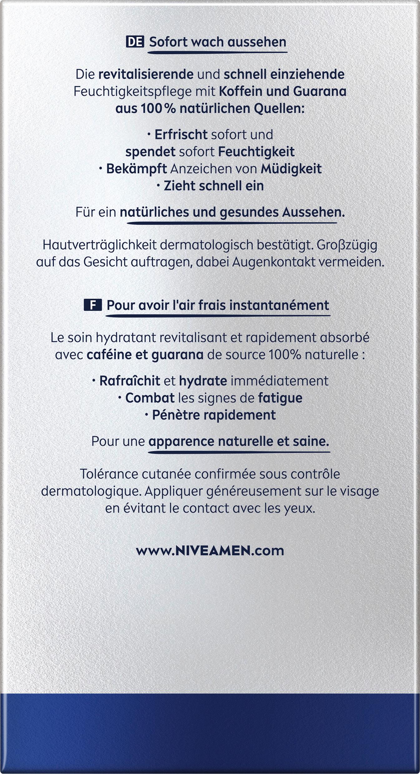 Produktbild NIVEA MEN Active Energy Gesichtspflege Creme 2 von 9
