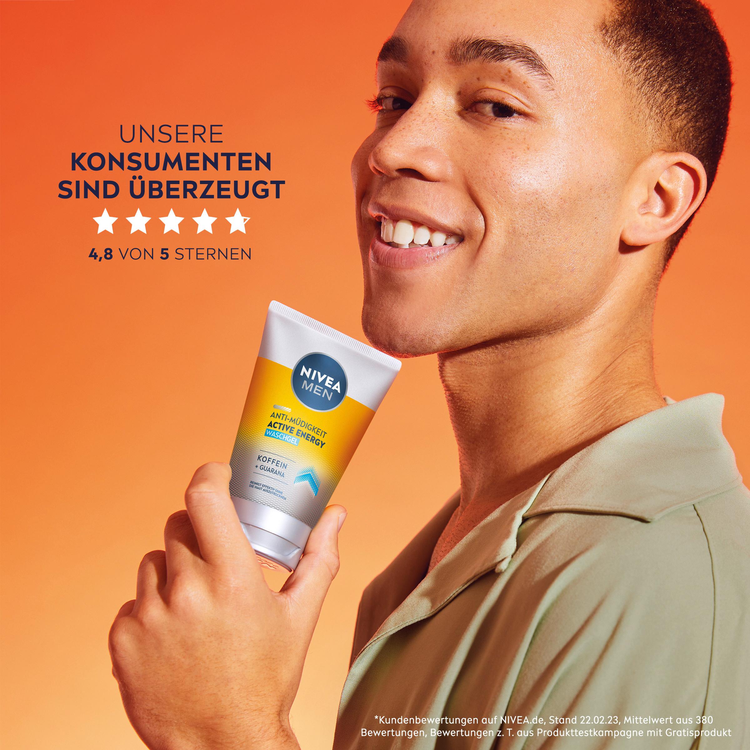 Produktbild NIVEA MEN Active Energy Gesichtspflege Waschgel 5 von 5