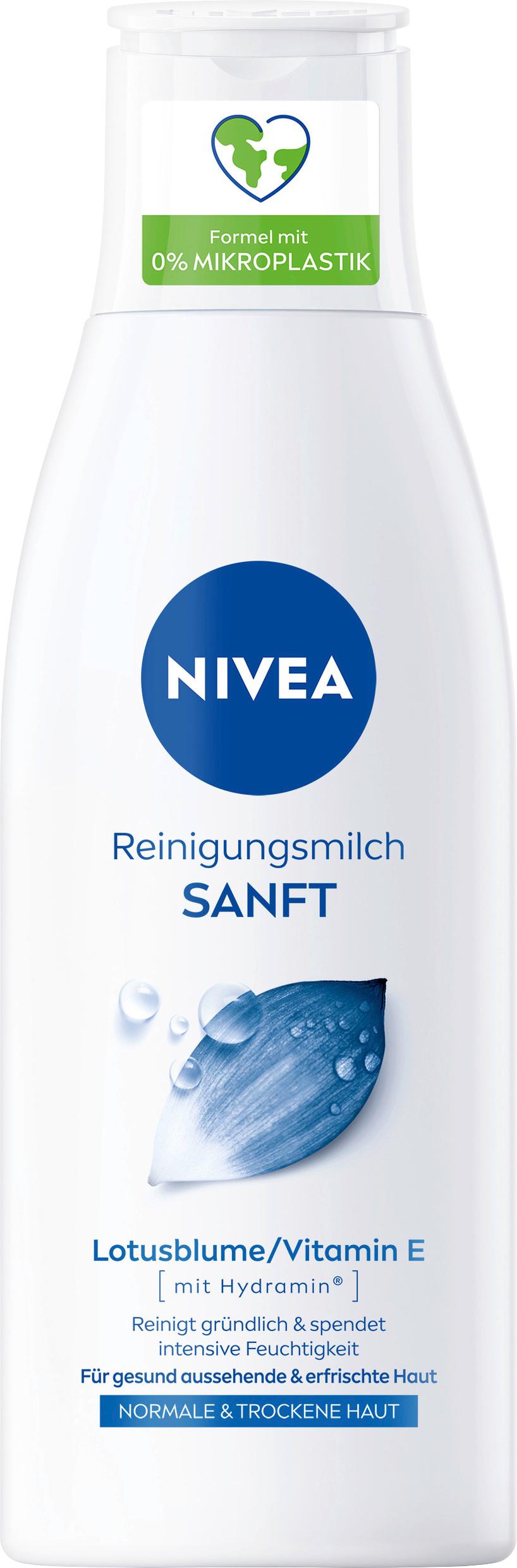 NIVEA Sanfte Reinigungsmilch für je den Hauttyp