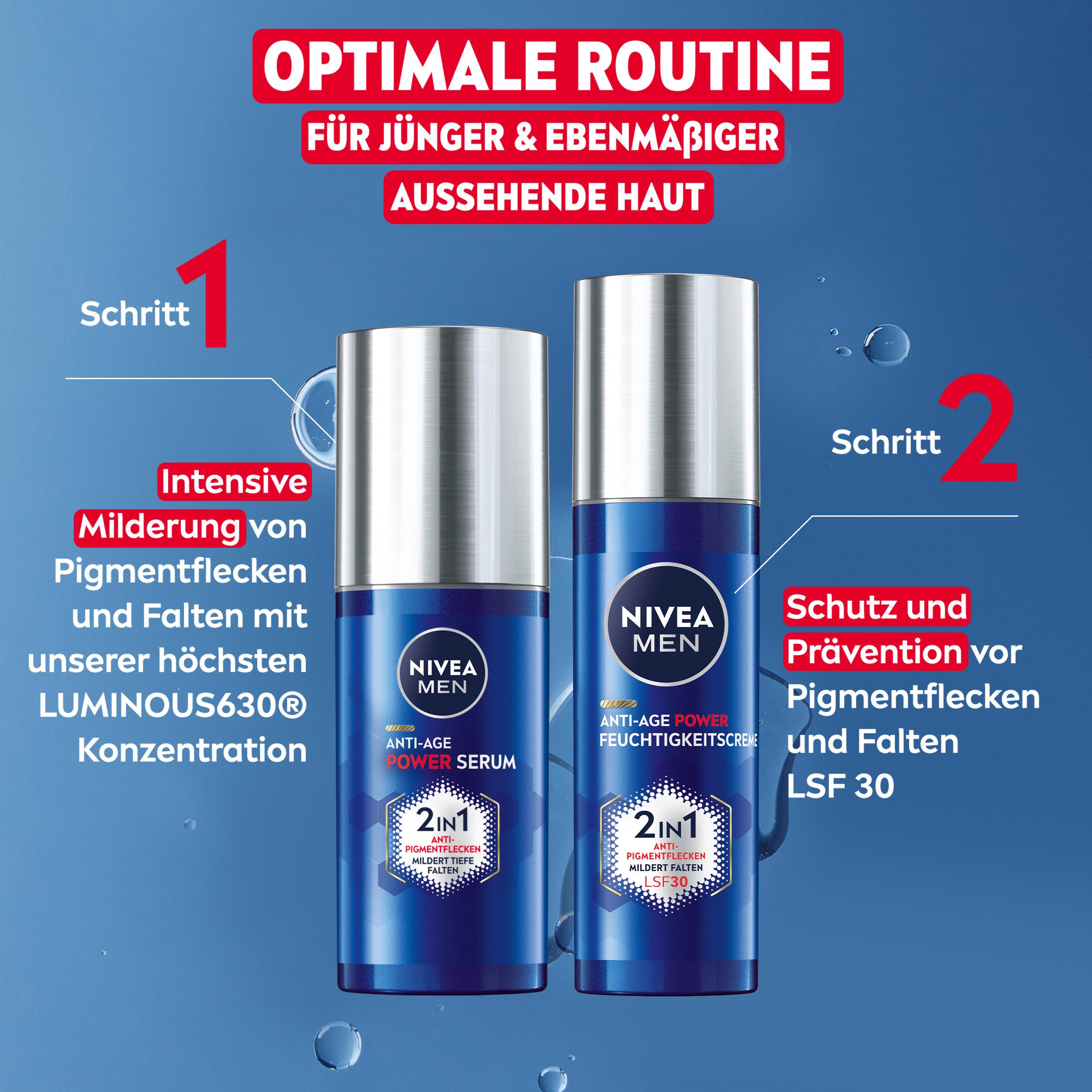 Produktbild NIVEA Men Anti-Age Power Feuchtigkeitscreme 2 in 1 LSF 30 3 von 9