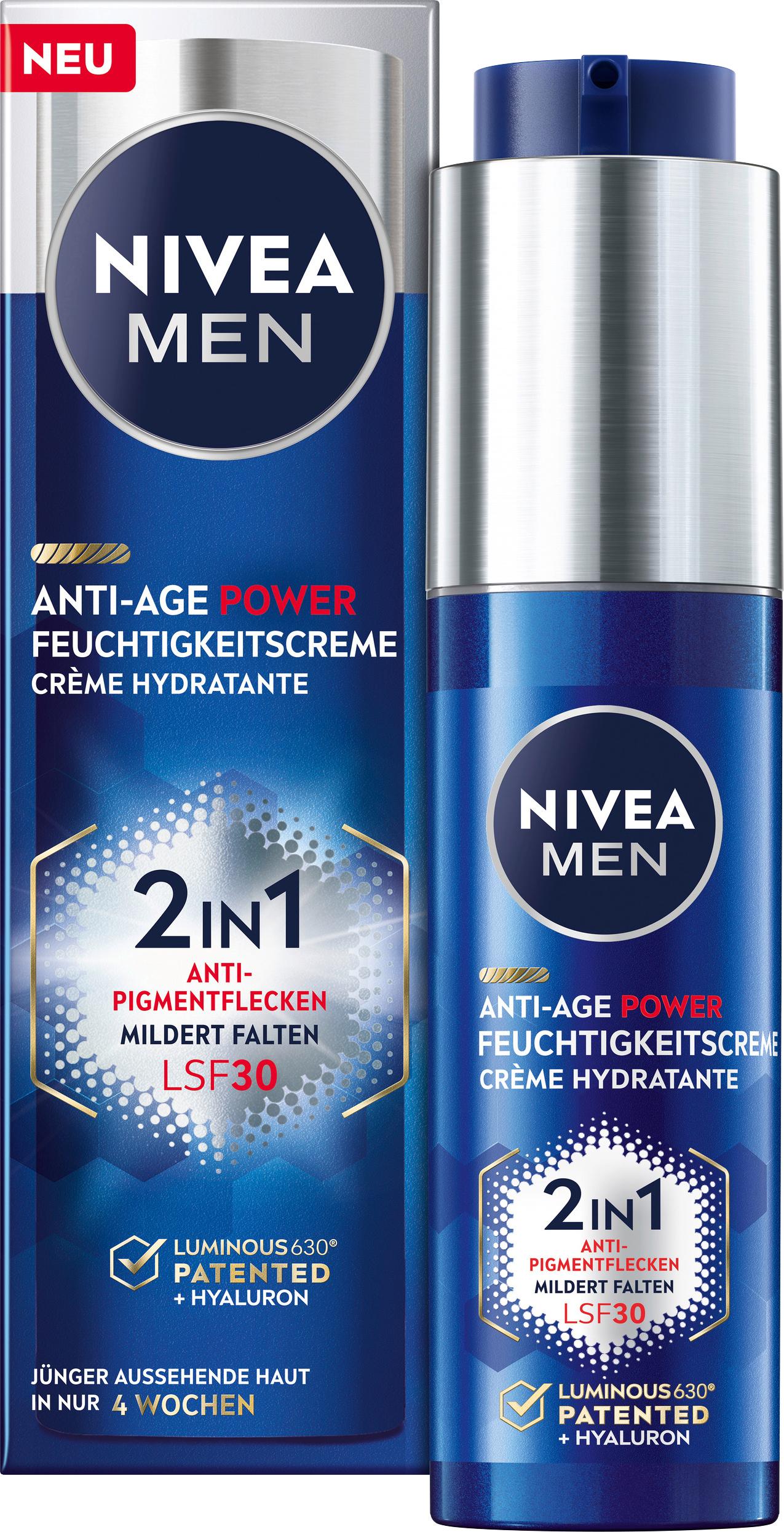 Produktbild NIVEA Men Anti-Age Power Feuchtigkeitscreme 2 in 1 LSF 30 4 von 9