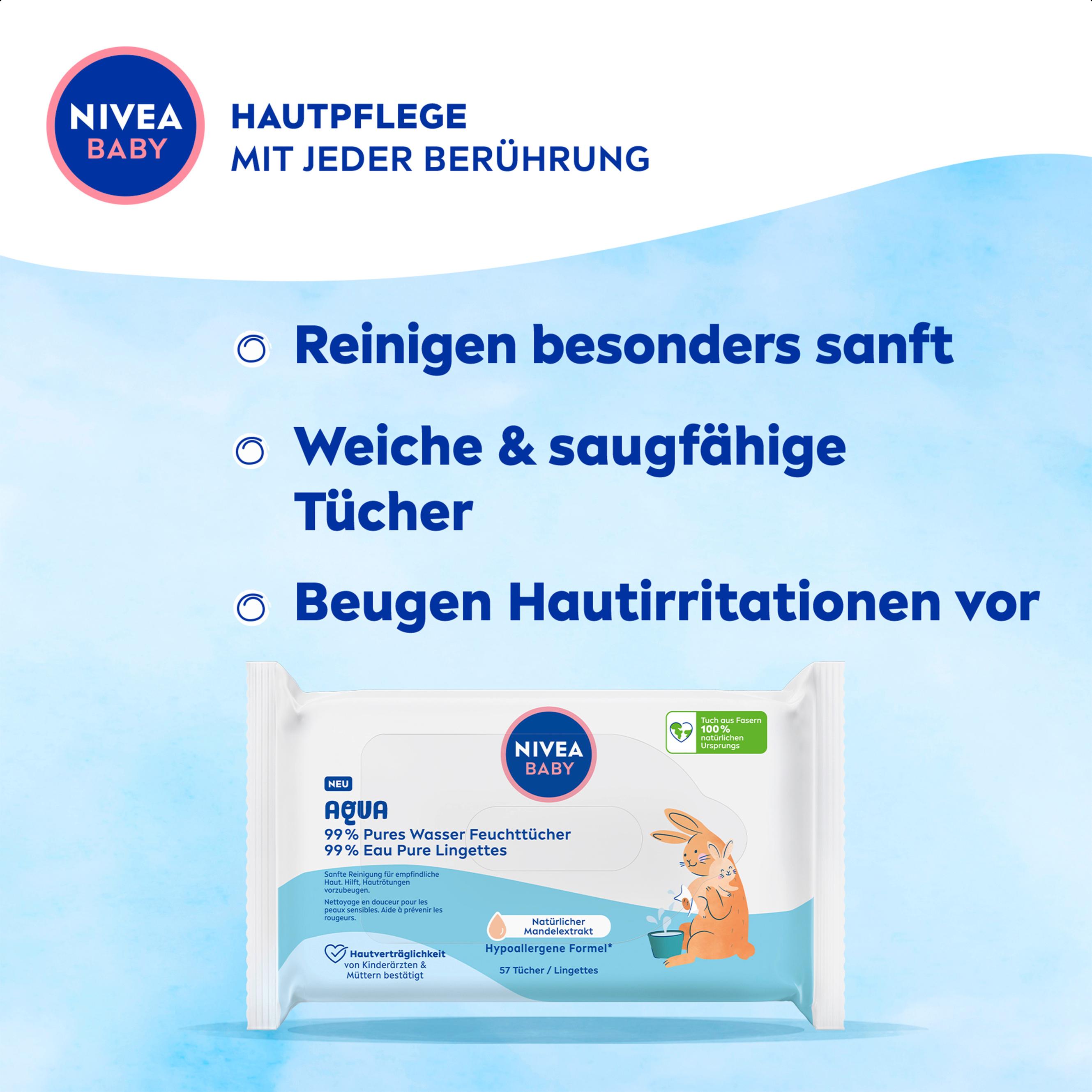 Produktbild Nivea Baby Aqua Feuchttücher 11 von 11