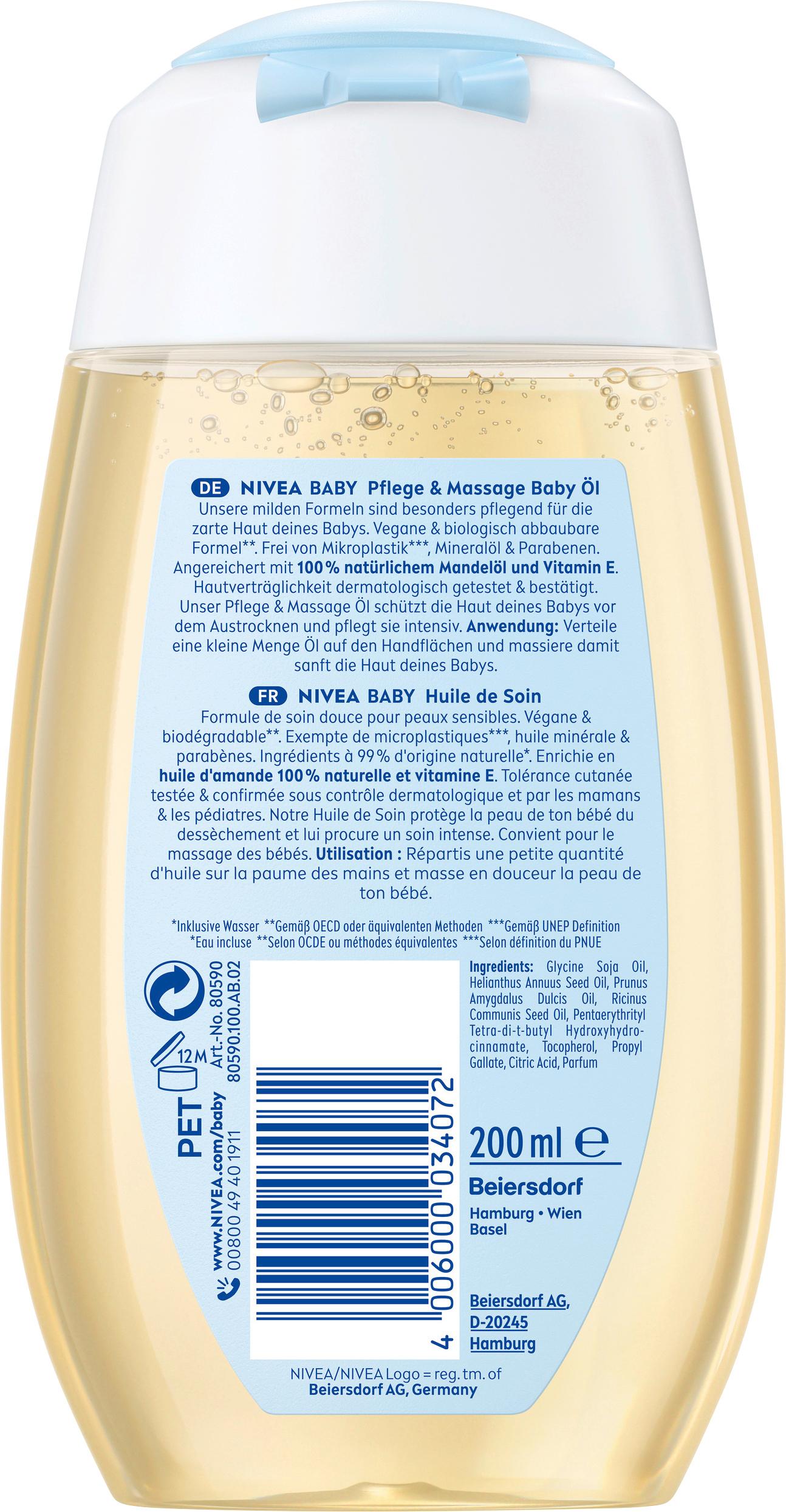 Produktbild Nivea Baby Pflege&Massage Baby Öl 2 von 11