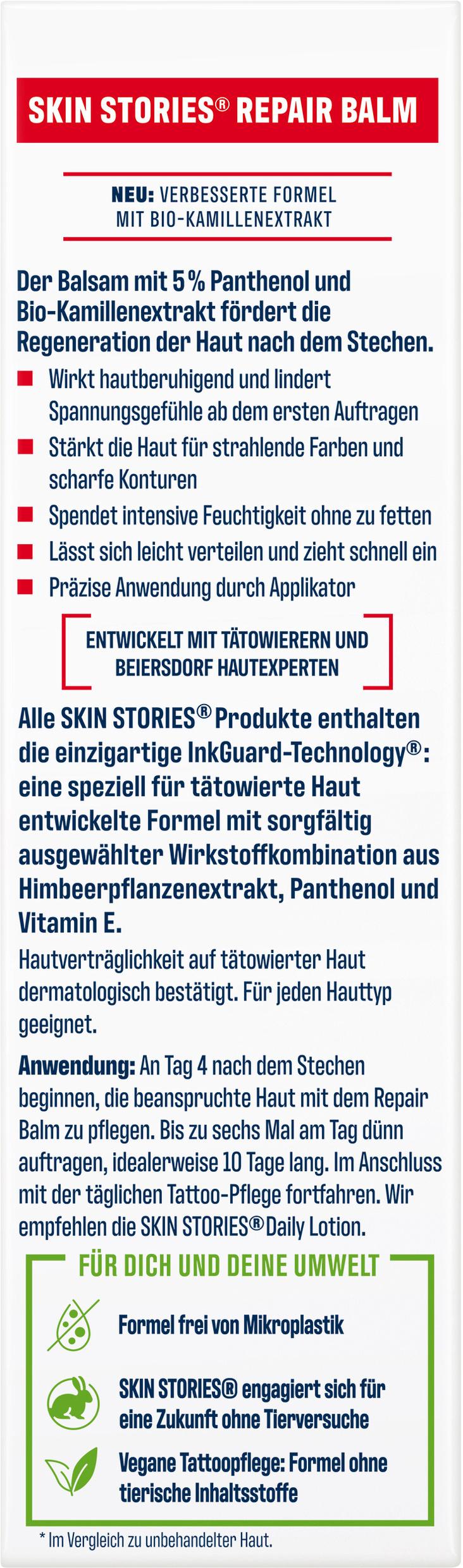 Produktbild Skin Stories Tattoo Repair Balm Regeneration 2 von 8