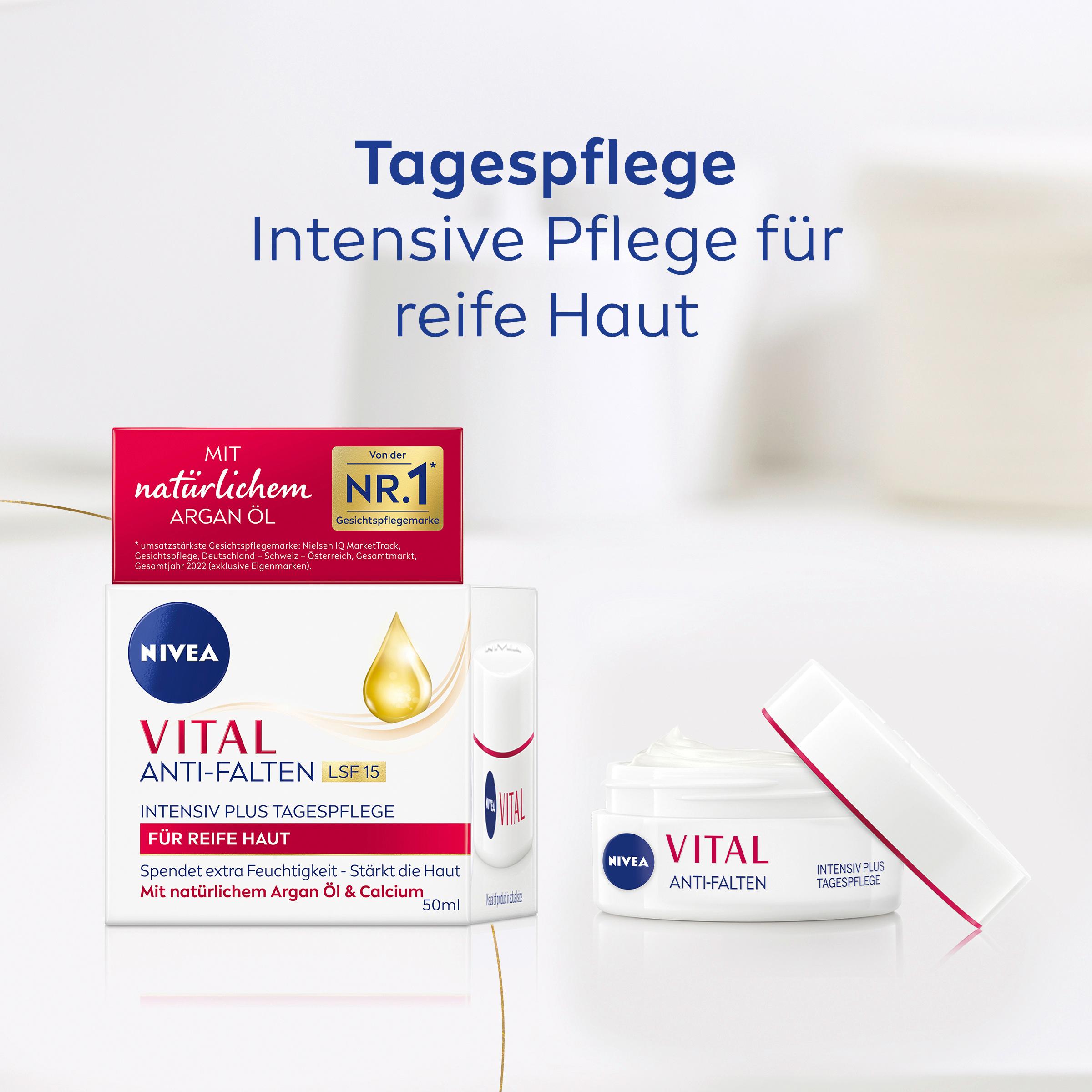 Produktbild NIVEA VITAL Anti-Falten Intensiv Plus Tagespflege für Reife Haut LSF15 6 von 8