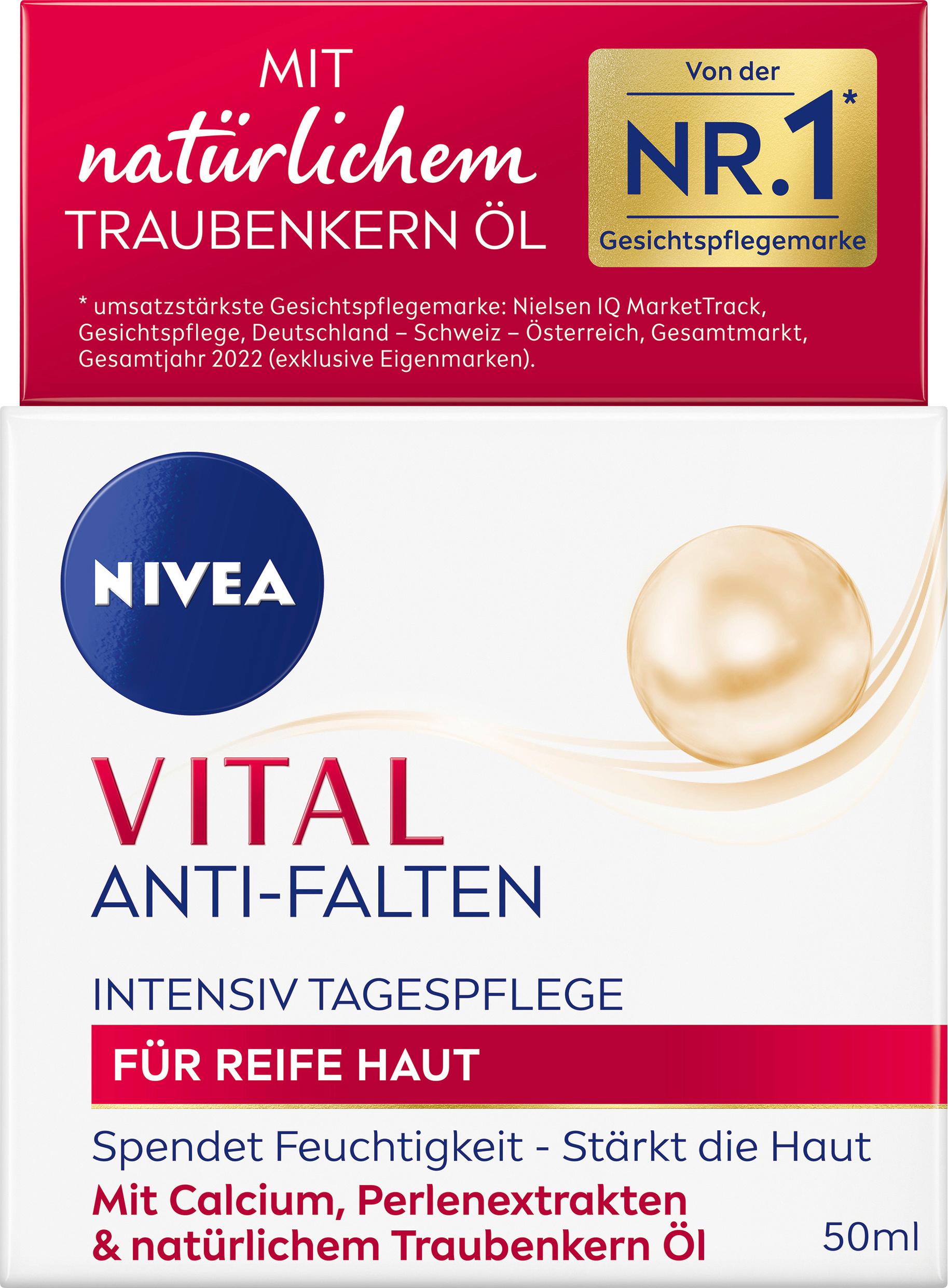 NIVEA VITAL Anti-Falten Intensiv Tagespflege für Reife Haut