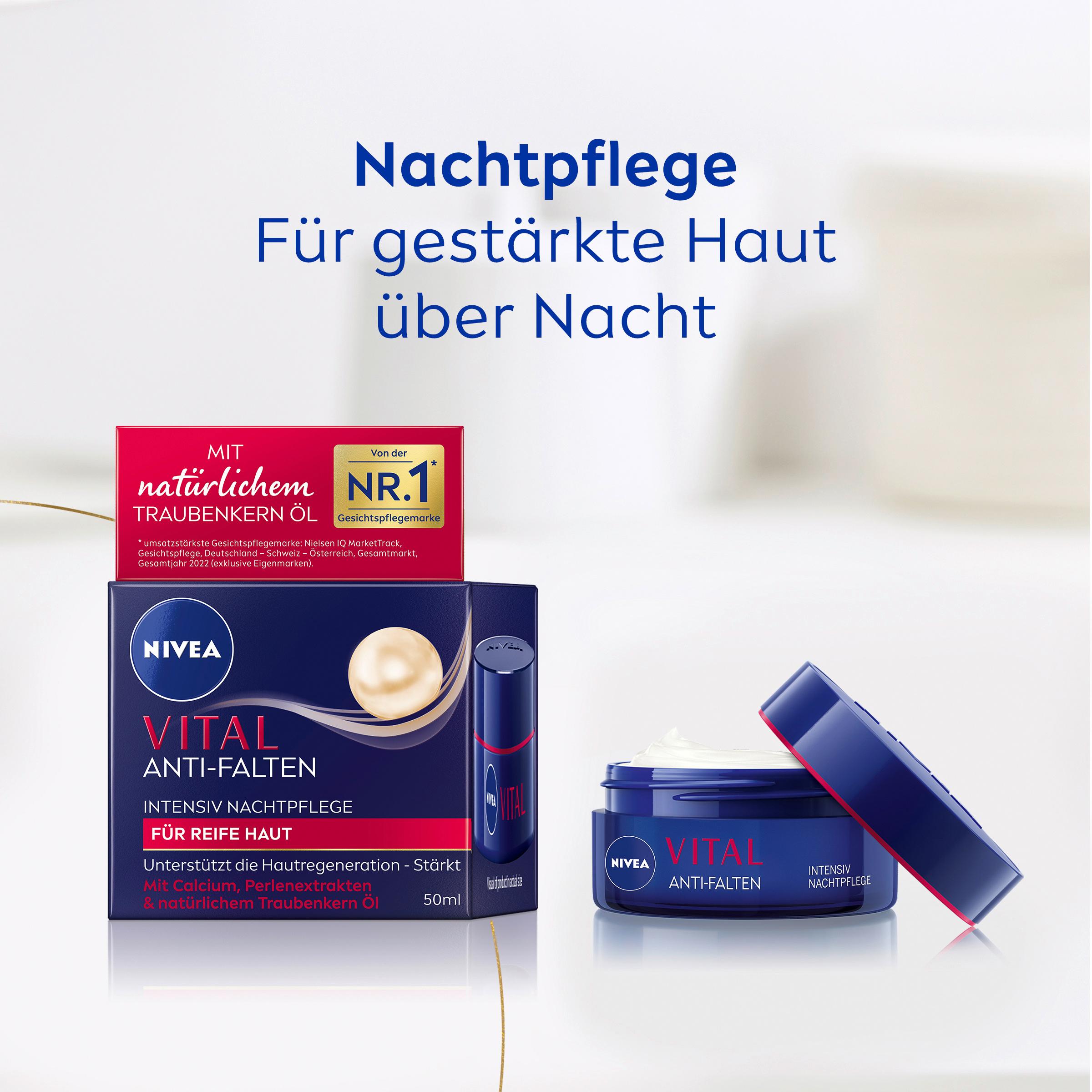 Produktbild NIVEA VITAL Anti-Falten Intensiv Nachtpflege für Reife Haut 9 von 9