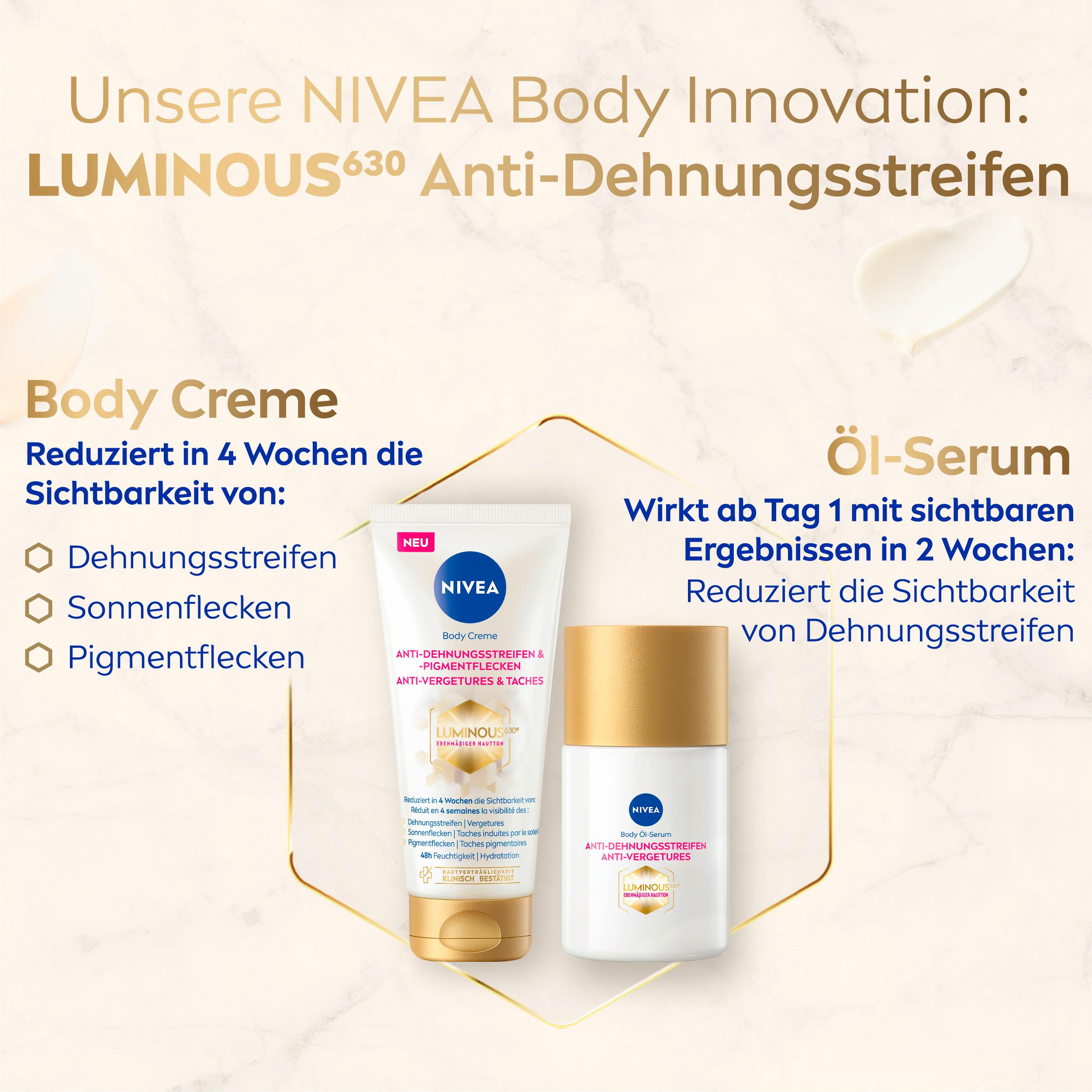 Produktbild Nivea Luminous Body-Öl-Serum Anti-Dehnungsstreifen 8 von 11