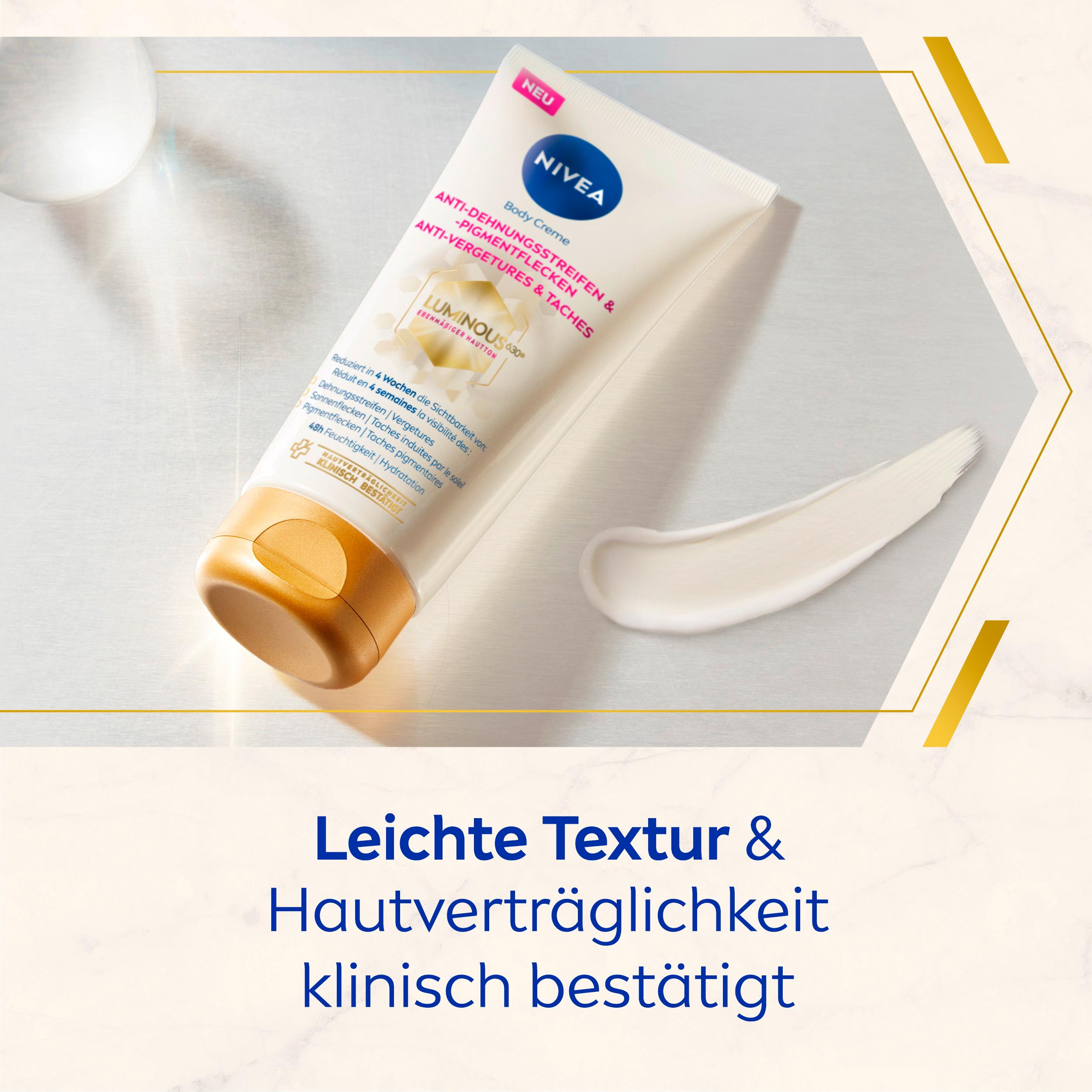 Produktbild Nivea Luminous Body Creme Anti-Dehnungsstreifen 8 von 10