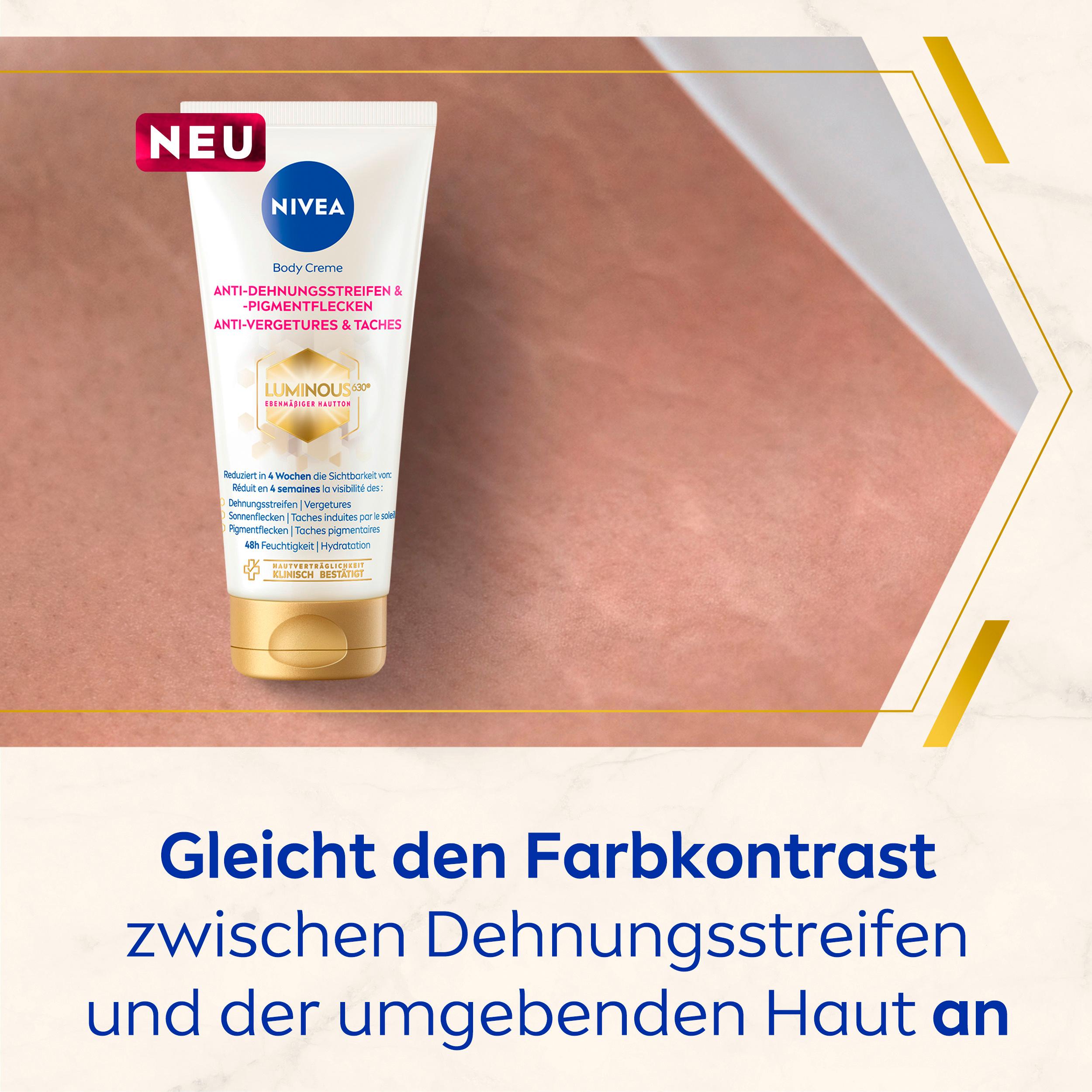Produktbild Nivea Luminous Body Creme Anti-Dehnungsstreifen 5 von 10