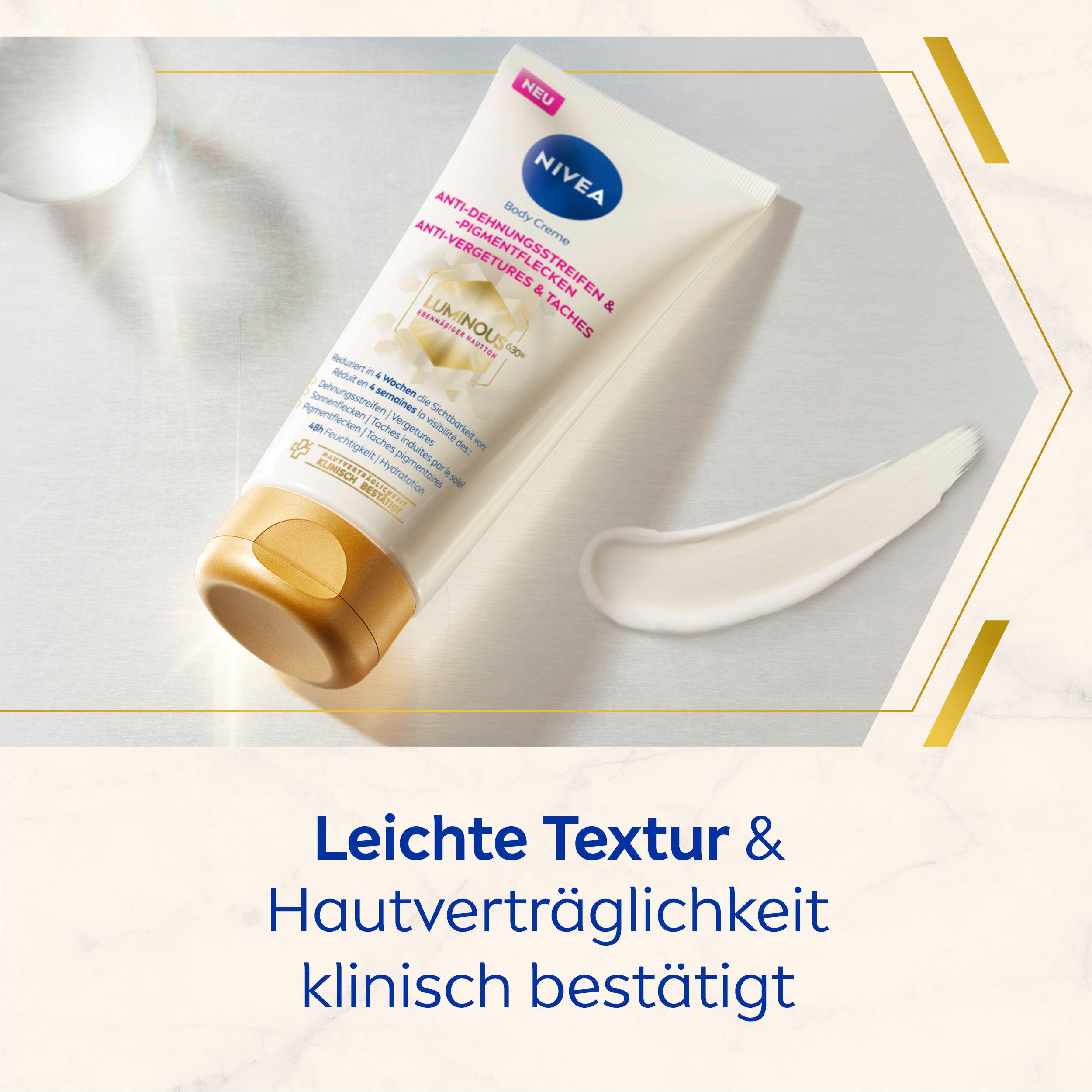 Produktbild Nivea Luminous Body Creme Anti-Dehnungsstreifen 9 von 10