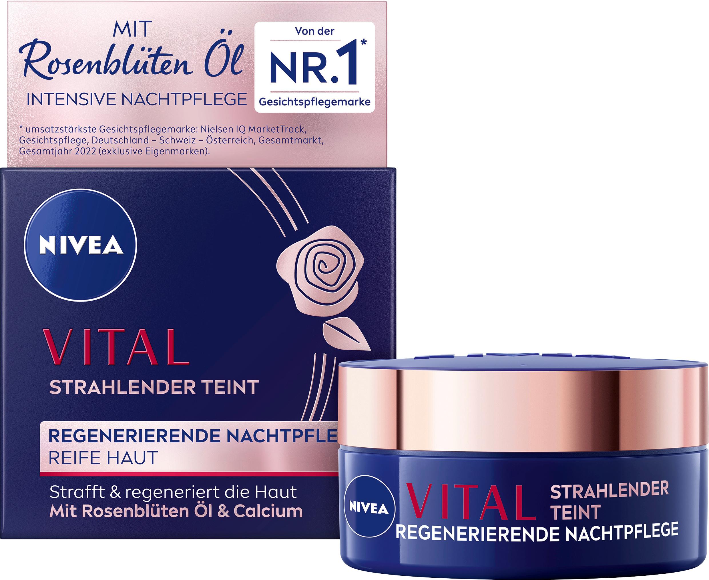 Produktbild NIVEA VITAL strahlender Teint regenerierende Nachtpflege 3 von 4