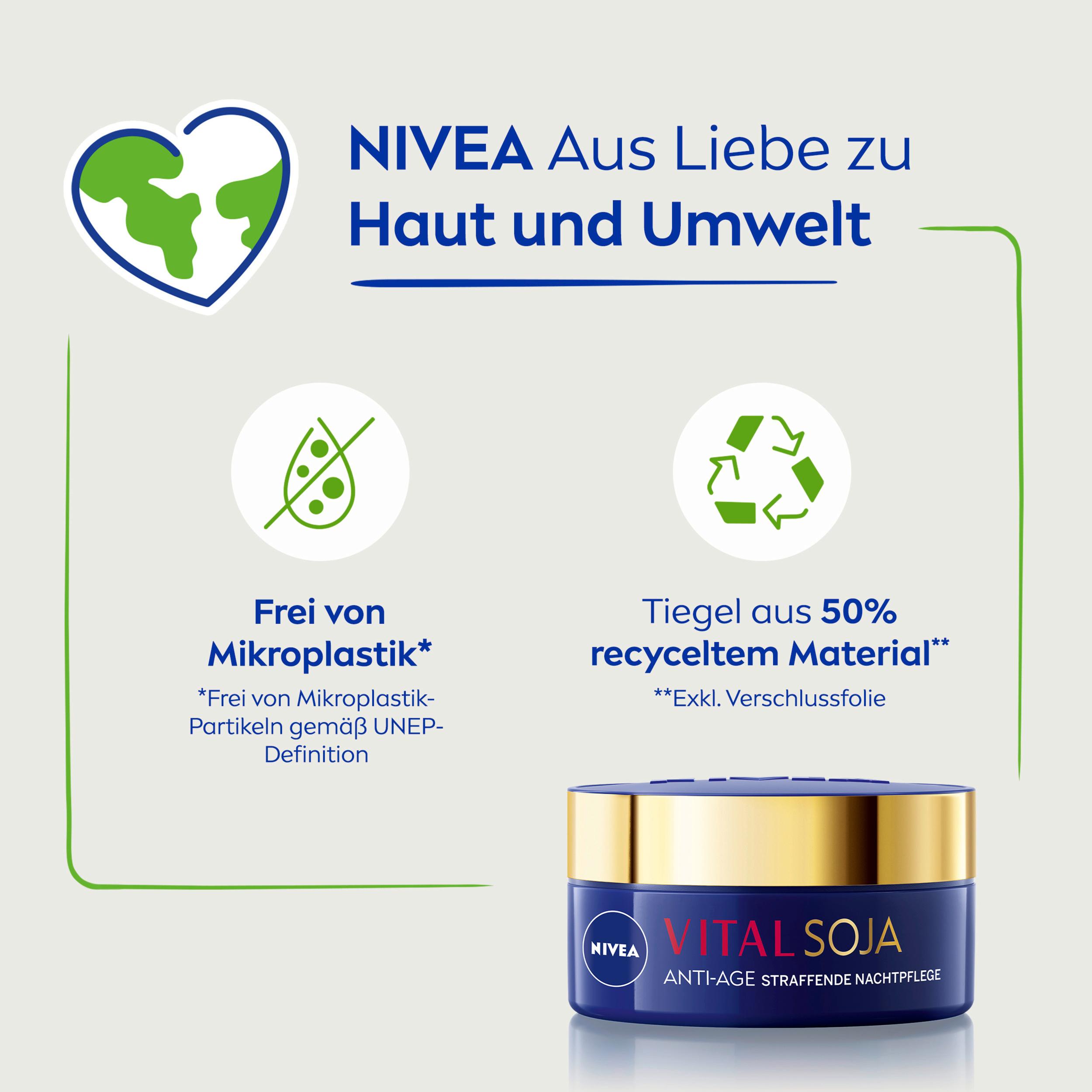 Produktbild NIVEA VITAL Soja Anti-Age Straffende Nachpflege für Reife Haut 3 von 9