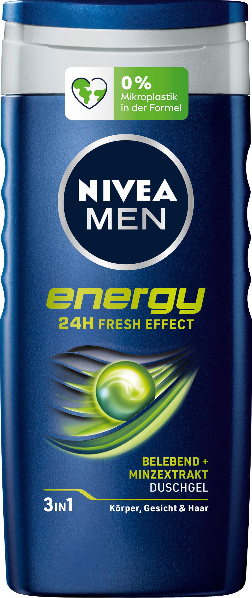 NIVEA MEN Duschgel energy 24H fresh effect 3 in 1