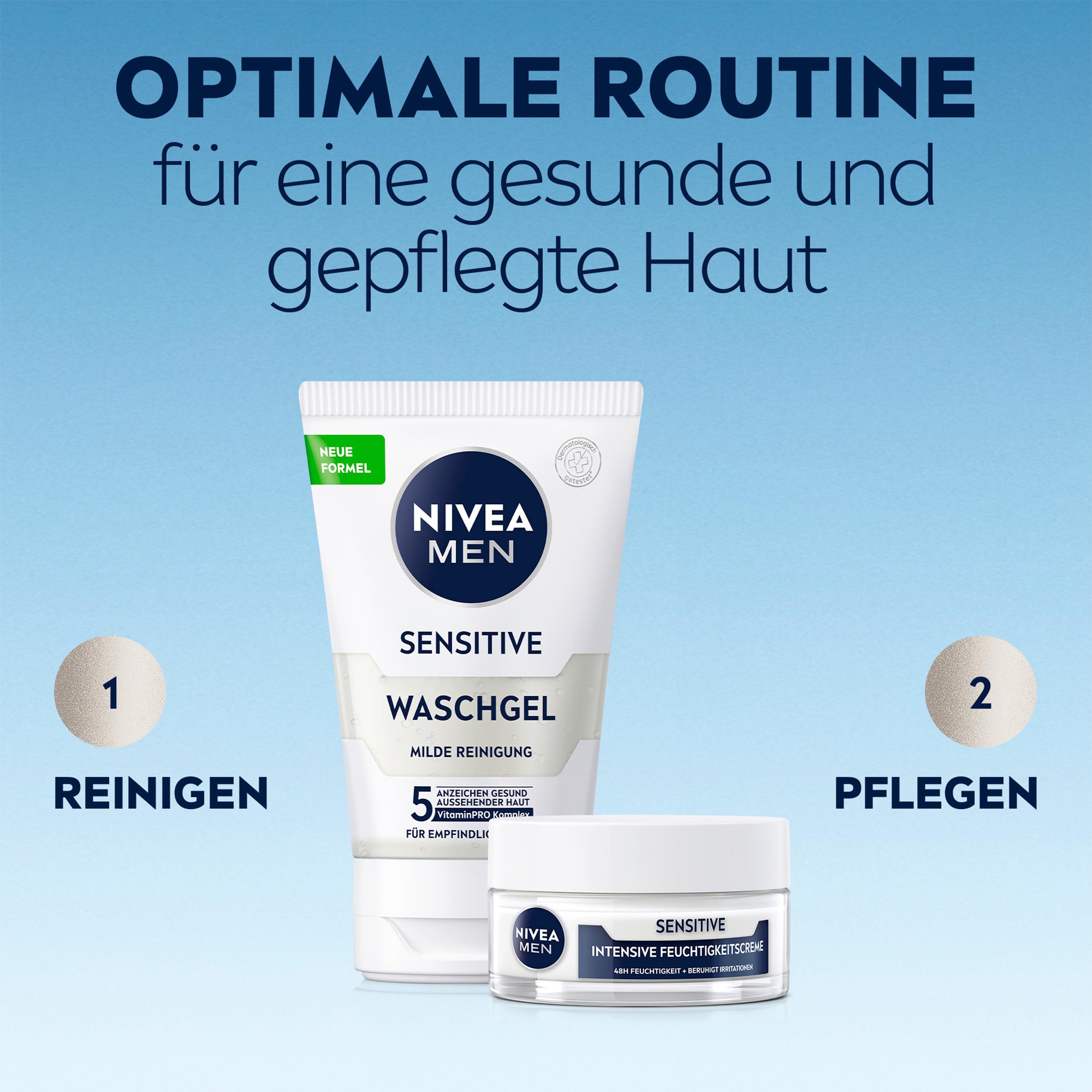Produktbild NIVEA MEN Sensitive Intensive Feuchtigkeitscreme 6 von 9